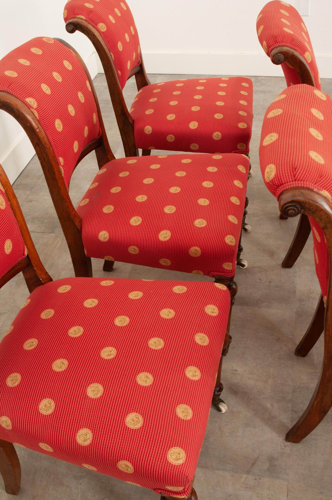 Set of 6 Dutch Dining Chairs 4