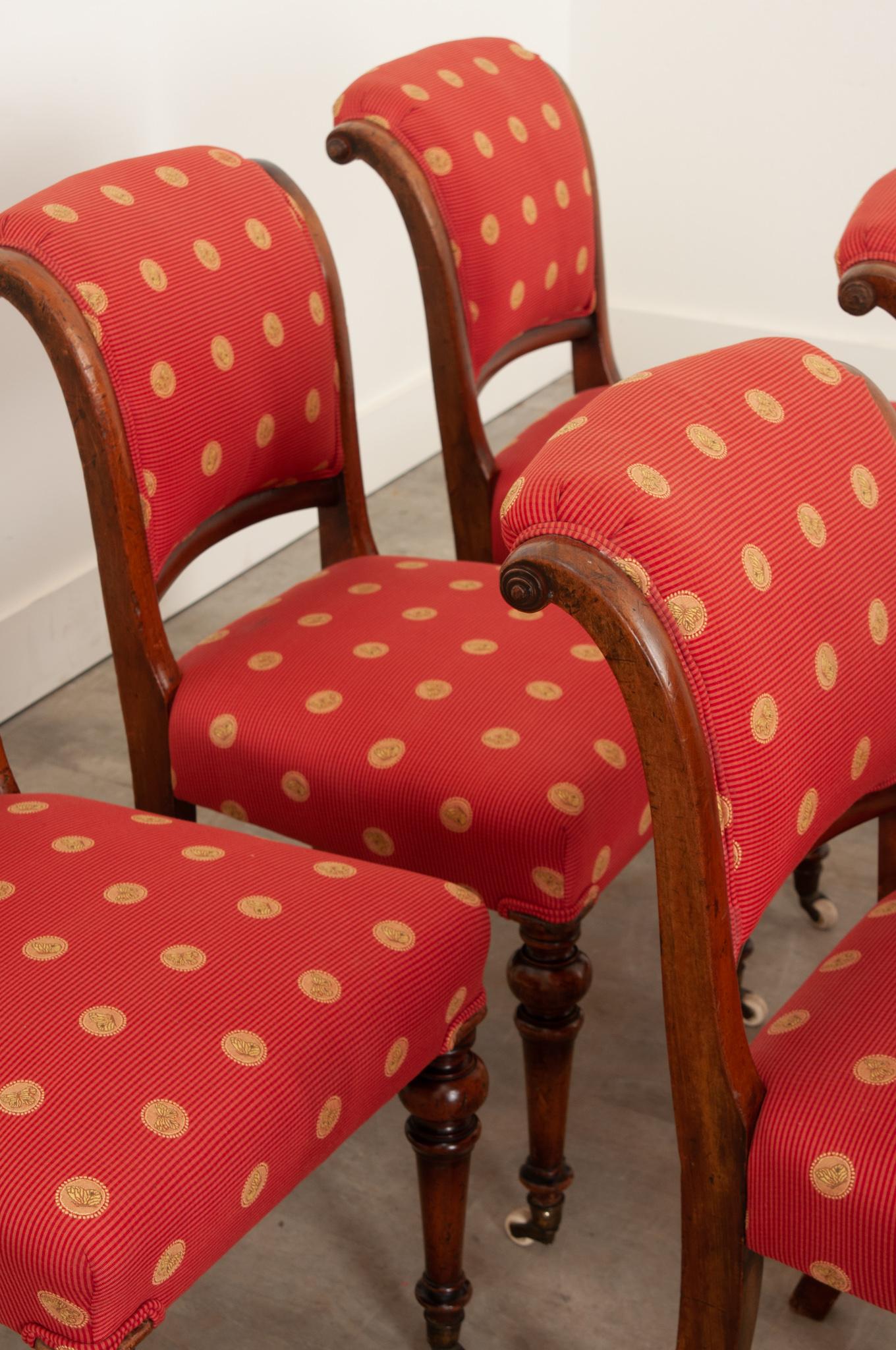 Set of 6 Dutch Dining Chairs In Good Condition In Baton Rouge, LA