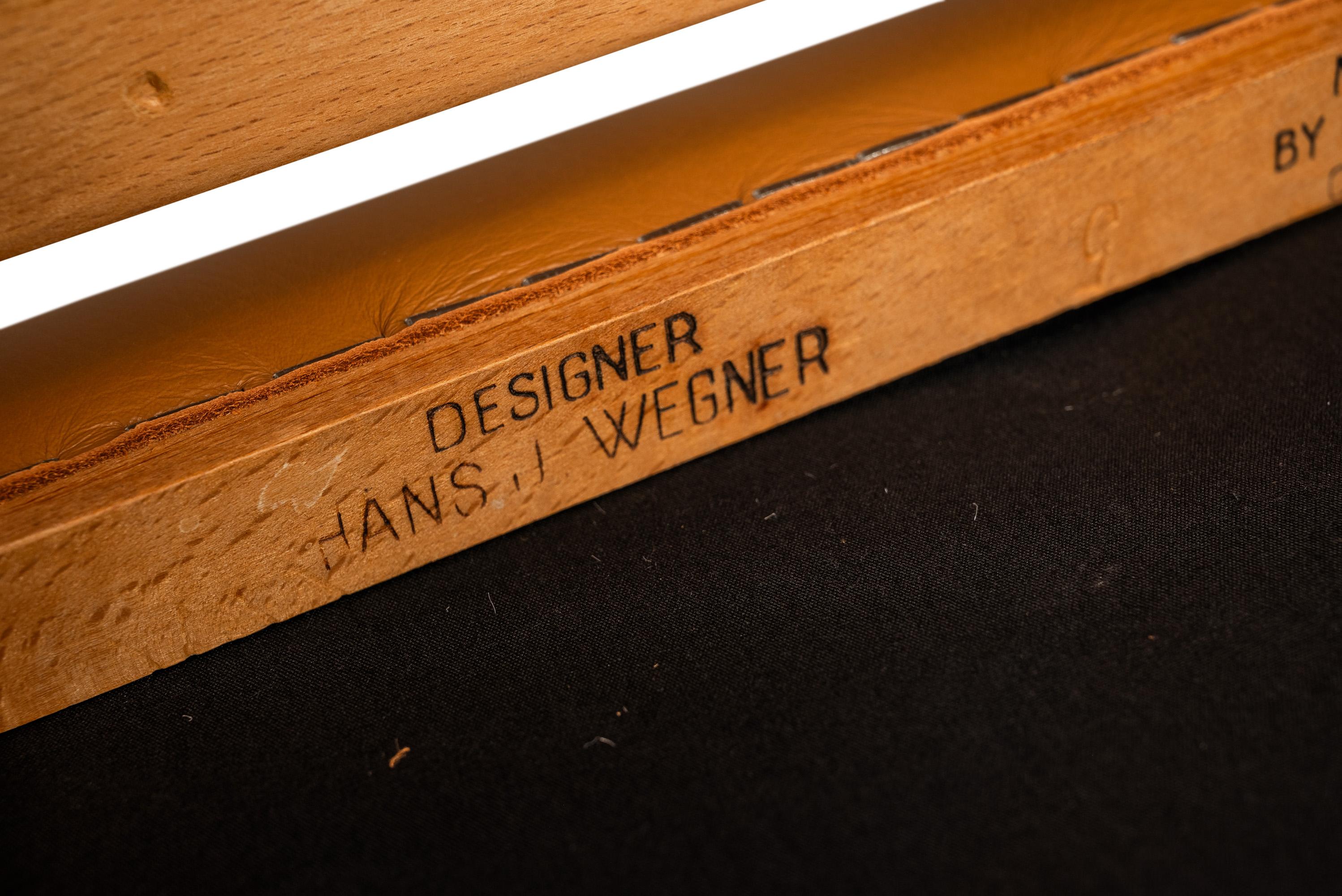 Set of 6 Early Hans Wegner CH23 Dining Chairs, Carl Hansen & Søn, Denmark, 1950s For Sale 8