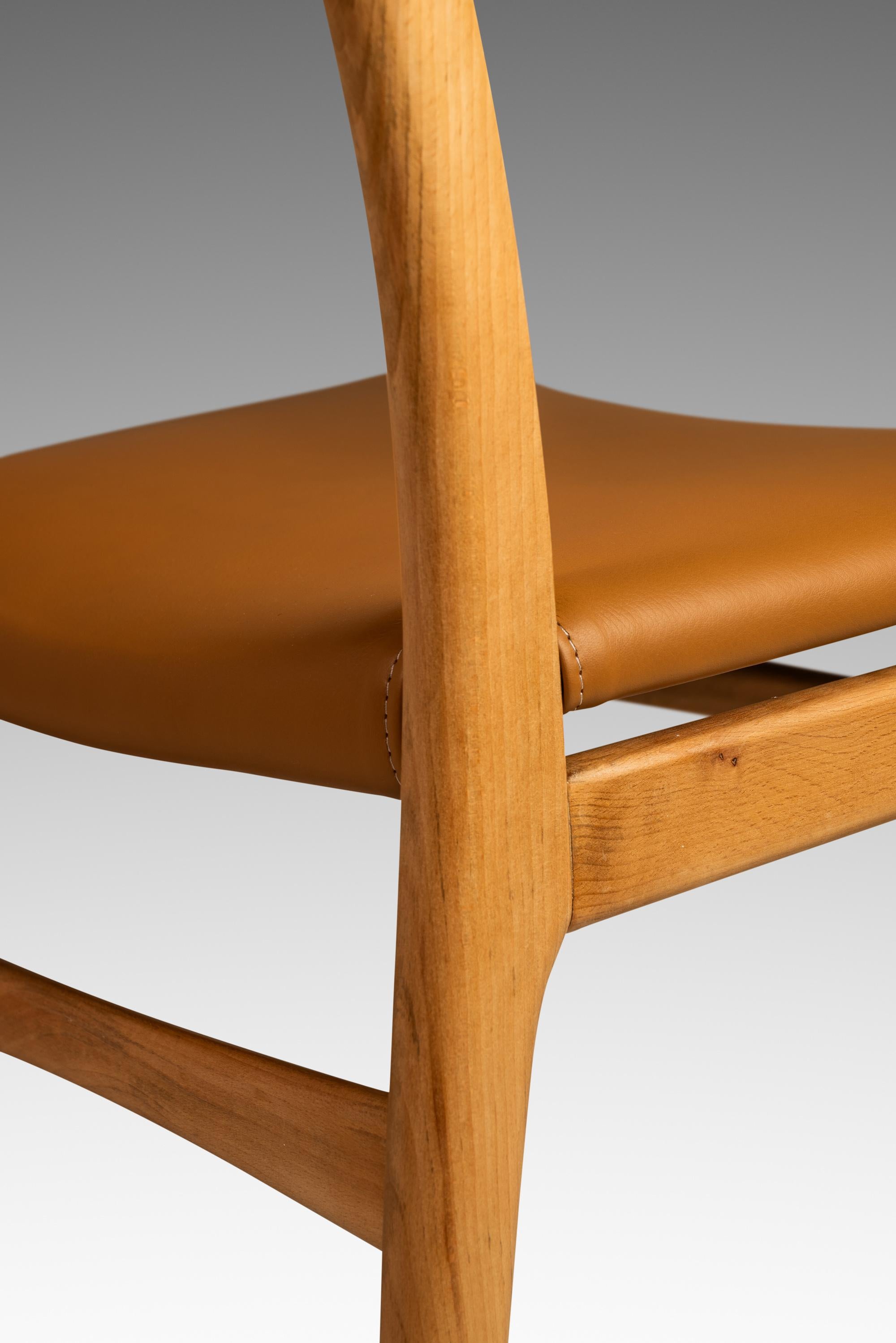 Set of 6 Early Hans Wegner CH23 Dining Chairs, Carl Hansen & Søn, Denmark, 1950s For Sale 13
