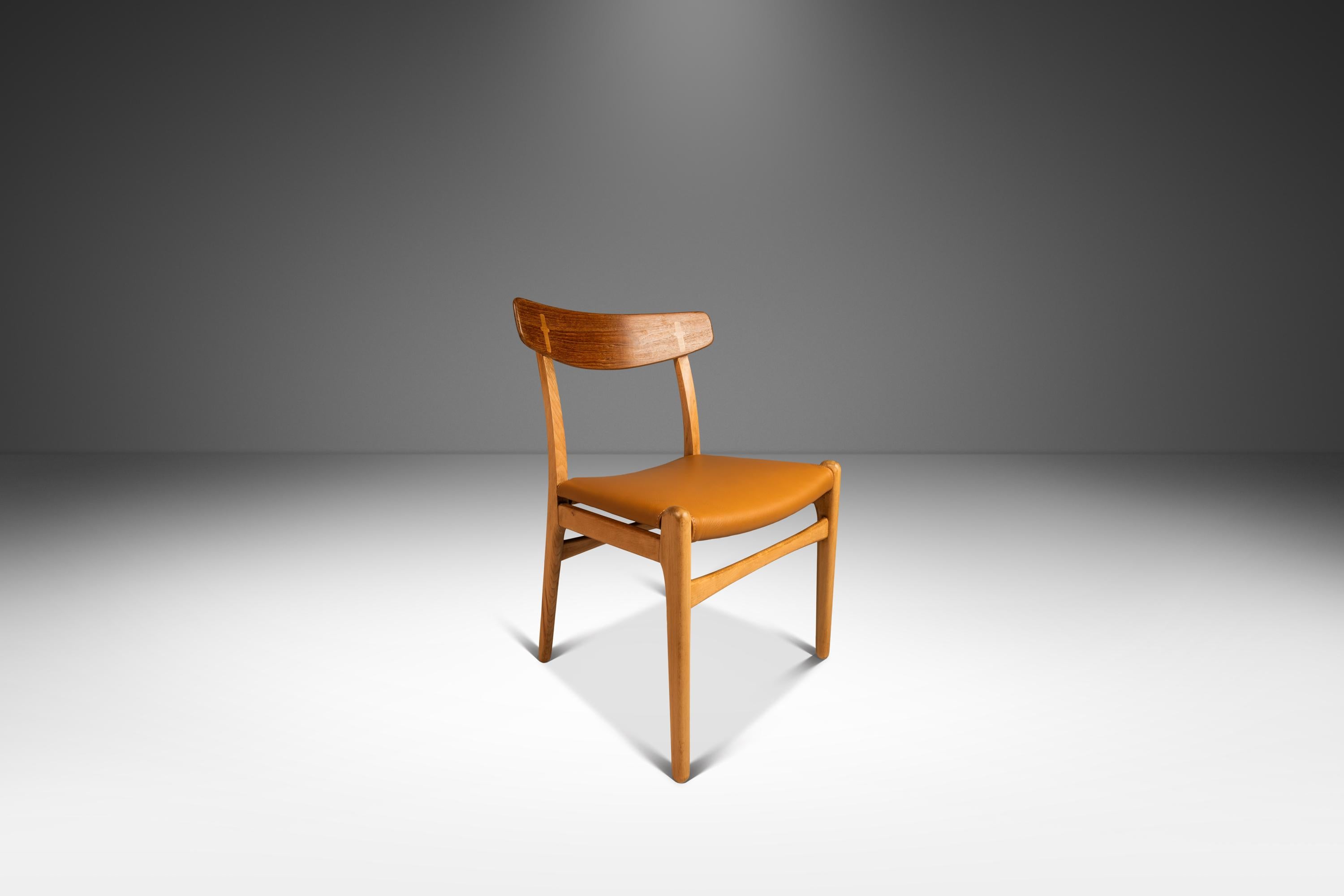 Set of 6 Early Hans Wegner CH23 Dining Chairs, Carl Hansen & Søn, Denmark, 1950s For Sale 2