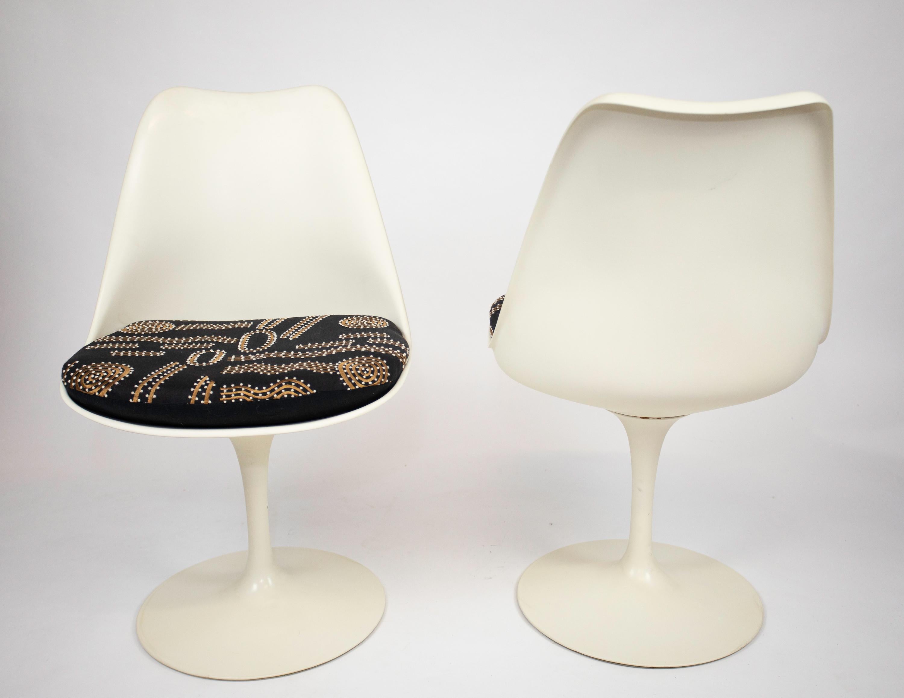 Américain Ensemble de 6 chaises Tulip d'Eero Saarinen en vente