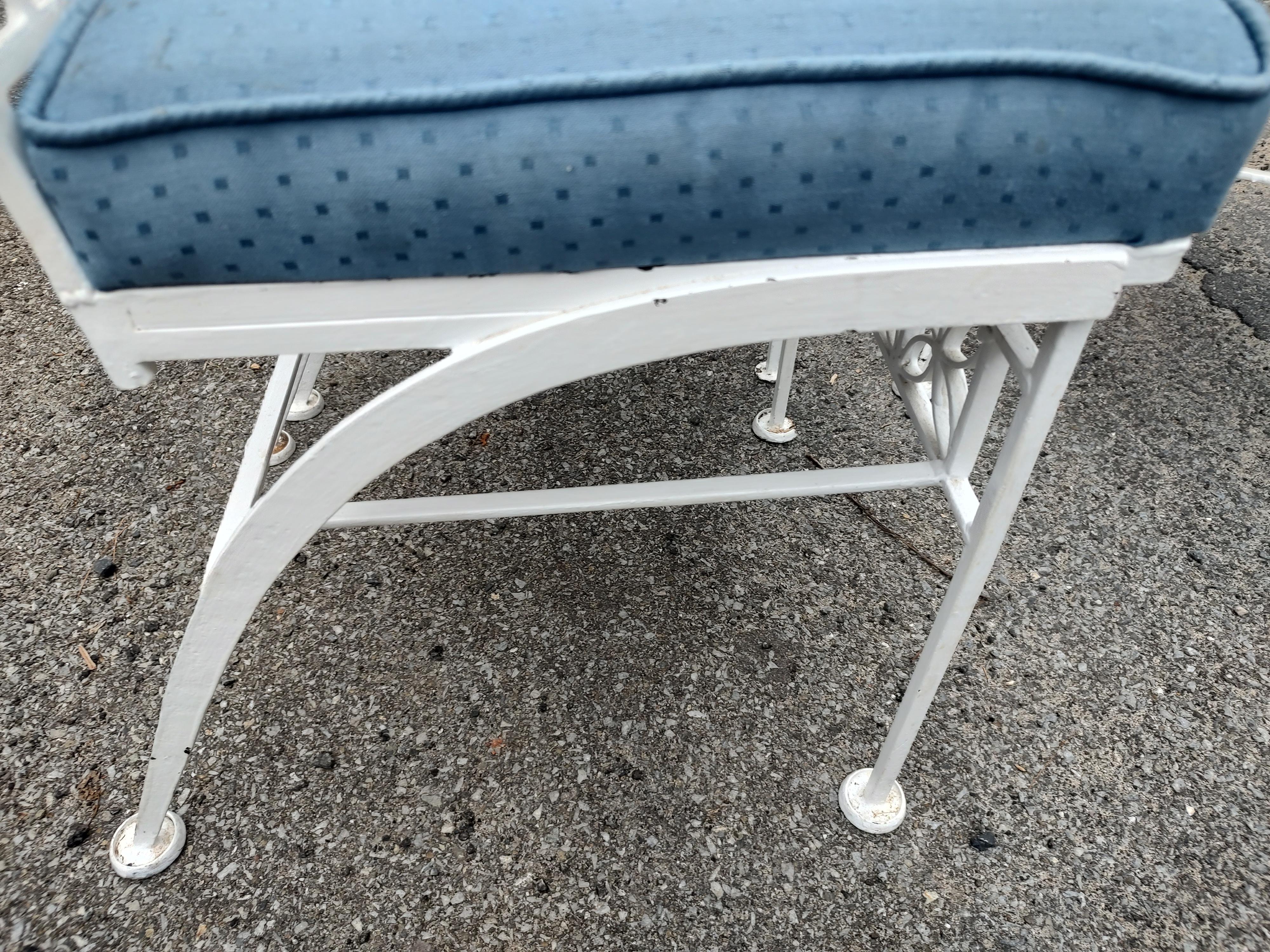 Juego de 6 Sillas de comedor de hierro para exterior e interior El Prado, Mid Century Modern by Salterini en venta 2