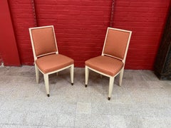 Set of 6 Elegants French Art Deco Chairs