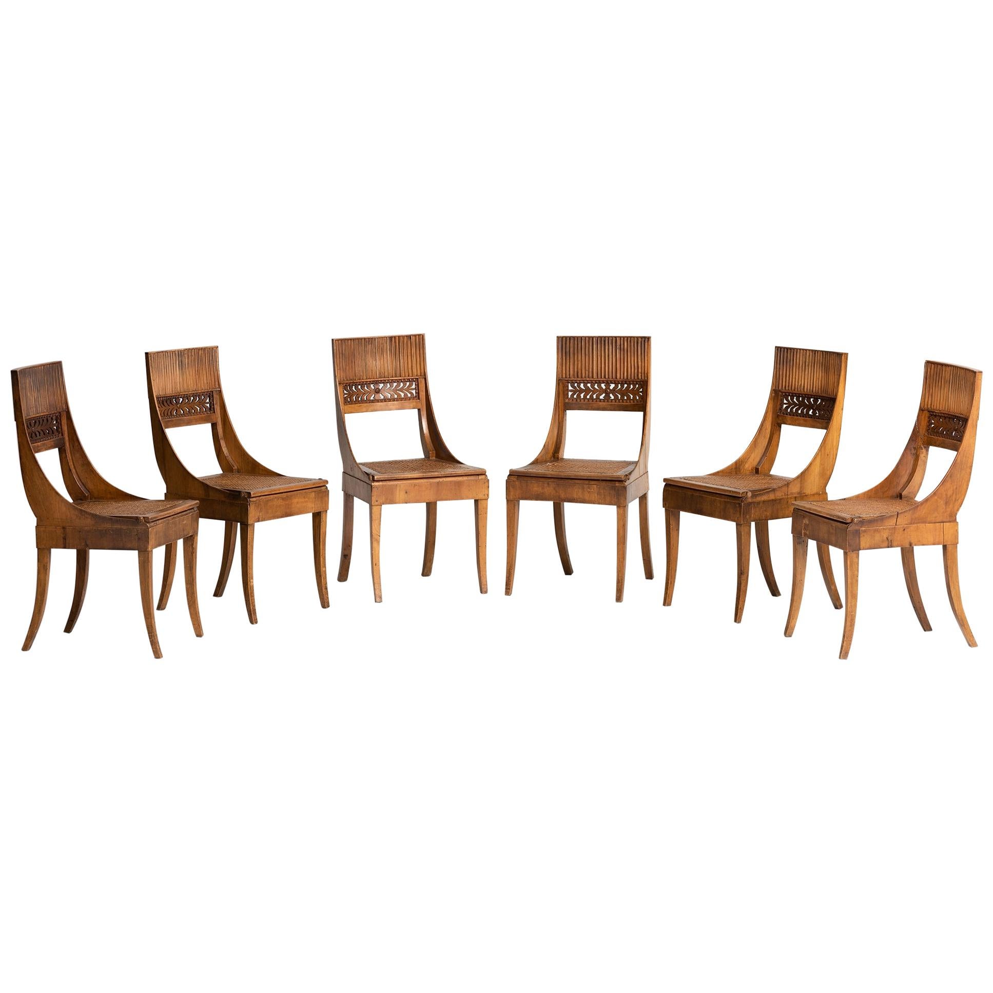 Set of '6' Empire Chairs