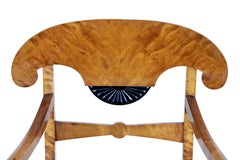Set of 6 Empire Revival Birch Dining Chairs