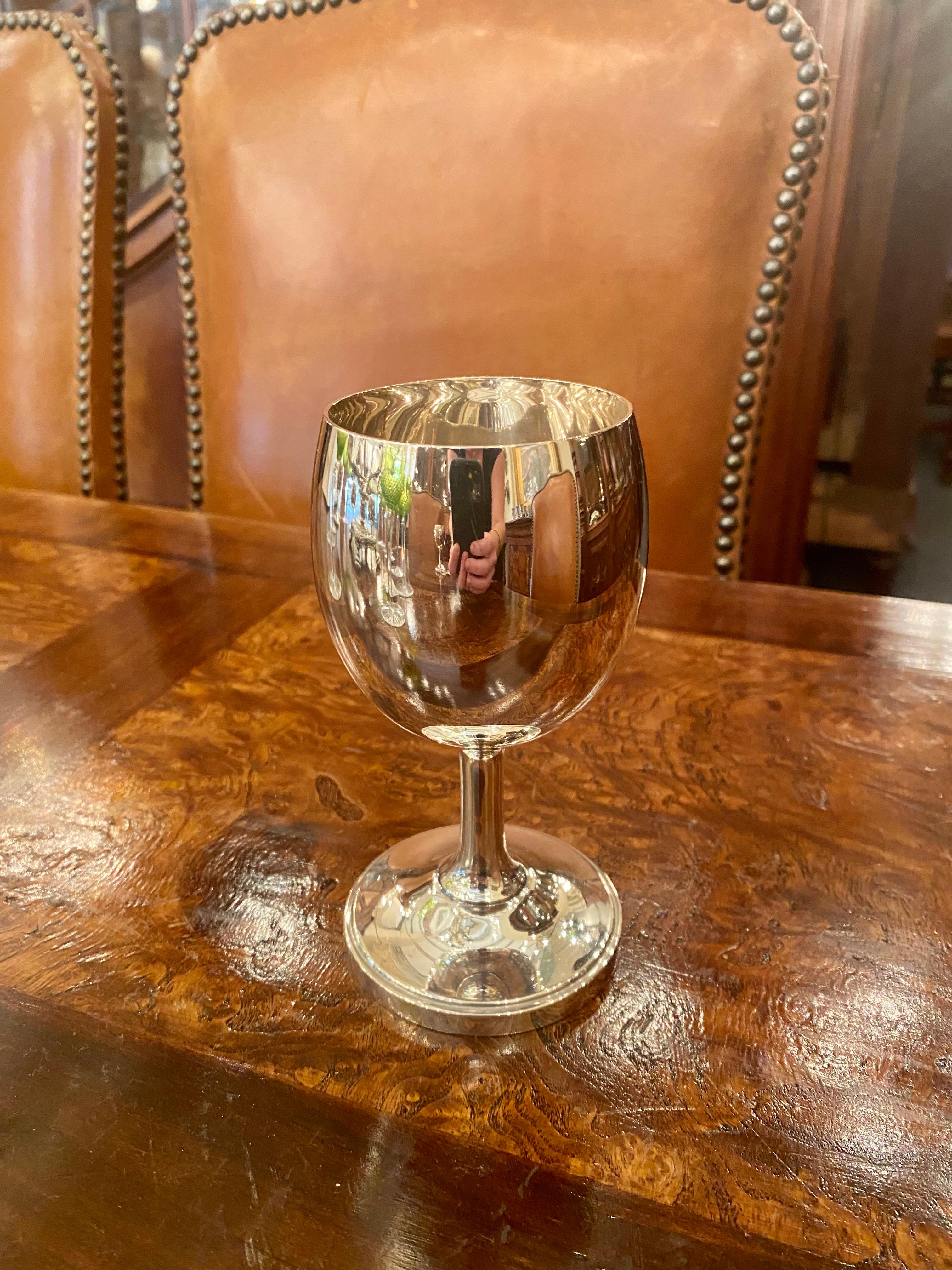 sterling silver drinking glasses