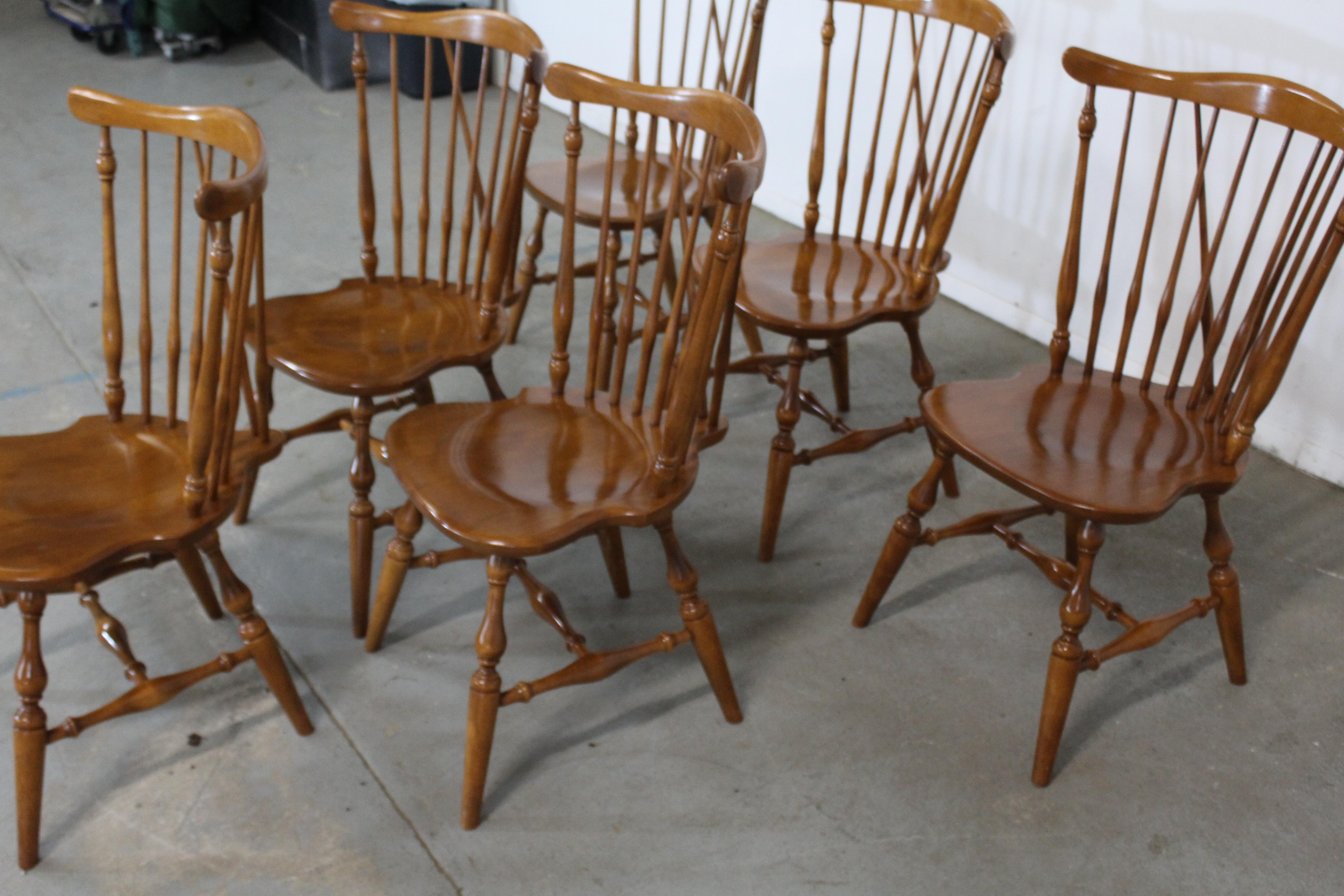 vintage ethan allen windsor chairs