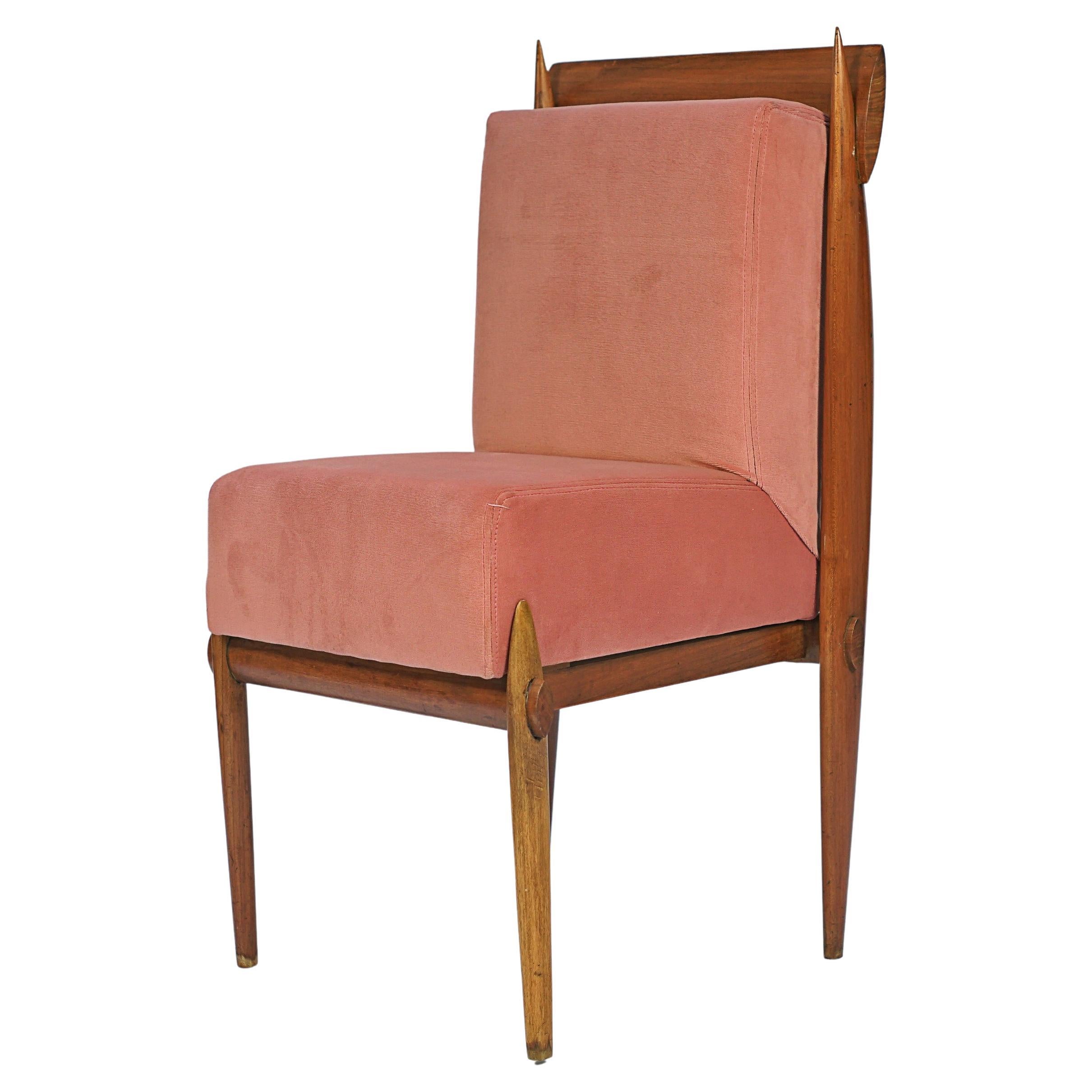 Ensemble de 6 chaises européennes Art Déco en vente