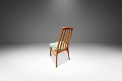 Set of 6  "Eva" Dining Chairs, Niels Koefoed, Koefoeds Hornslet, Denmark, 1960's