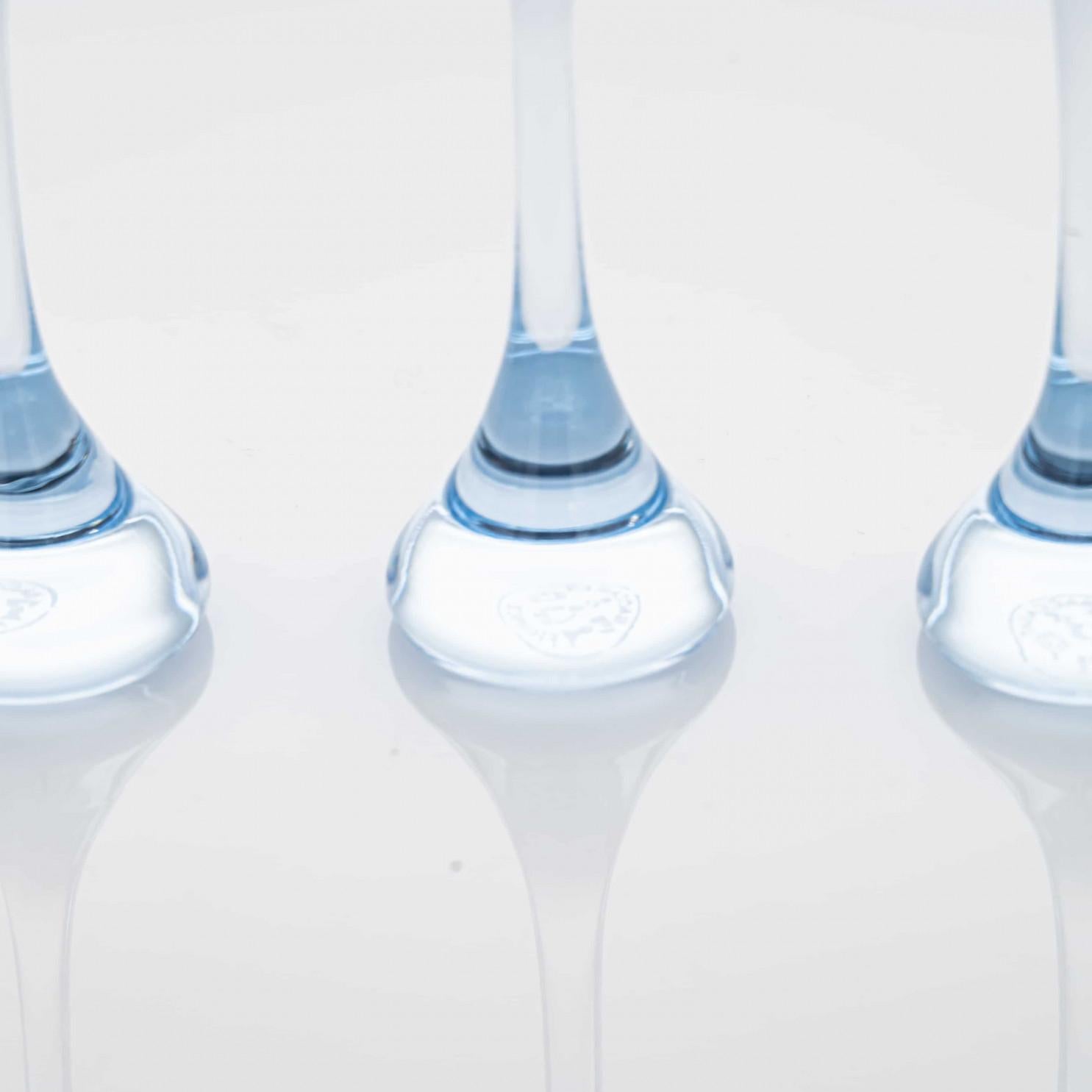 Set of 6 Exquise Baccarat Crystal Pieces, Design R Rigot France Nancy (Französisch) im Angebot