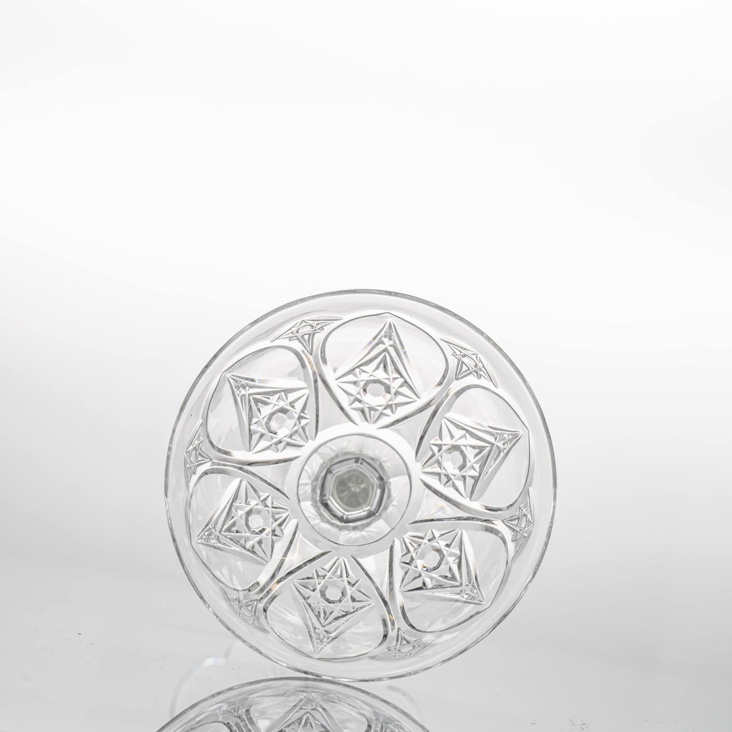 Satz von 6 Exquise Baccarat Kristallstücken, Frankreich im Angebot 3