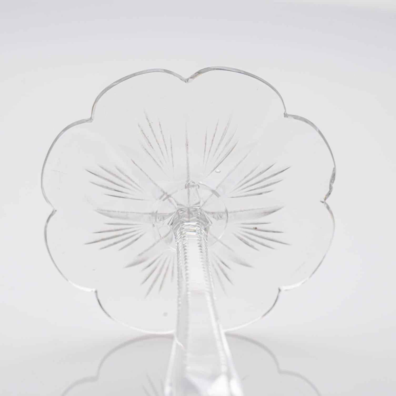 Satz von 6 Exquise Baccarat Kristallstücken, Frankreich (Handgefertigt) im Angebot