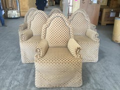 Set of 6 Fabulous Velvet Parson’s Chairs