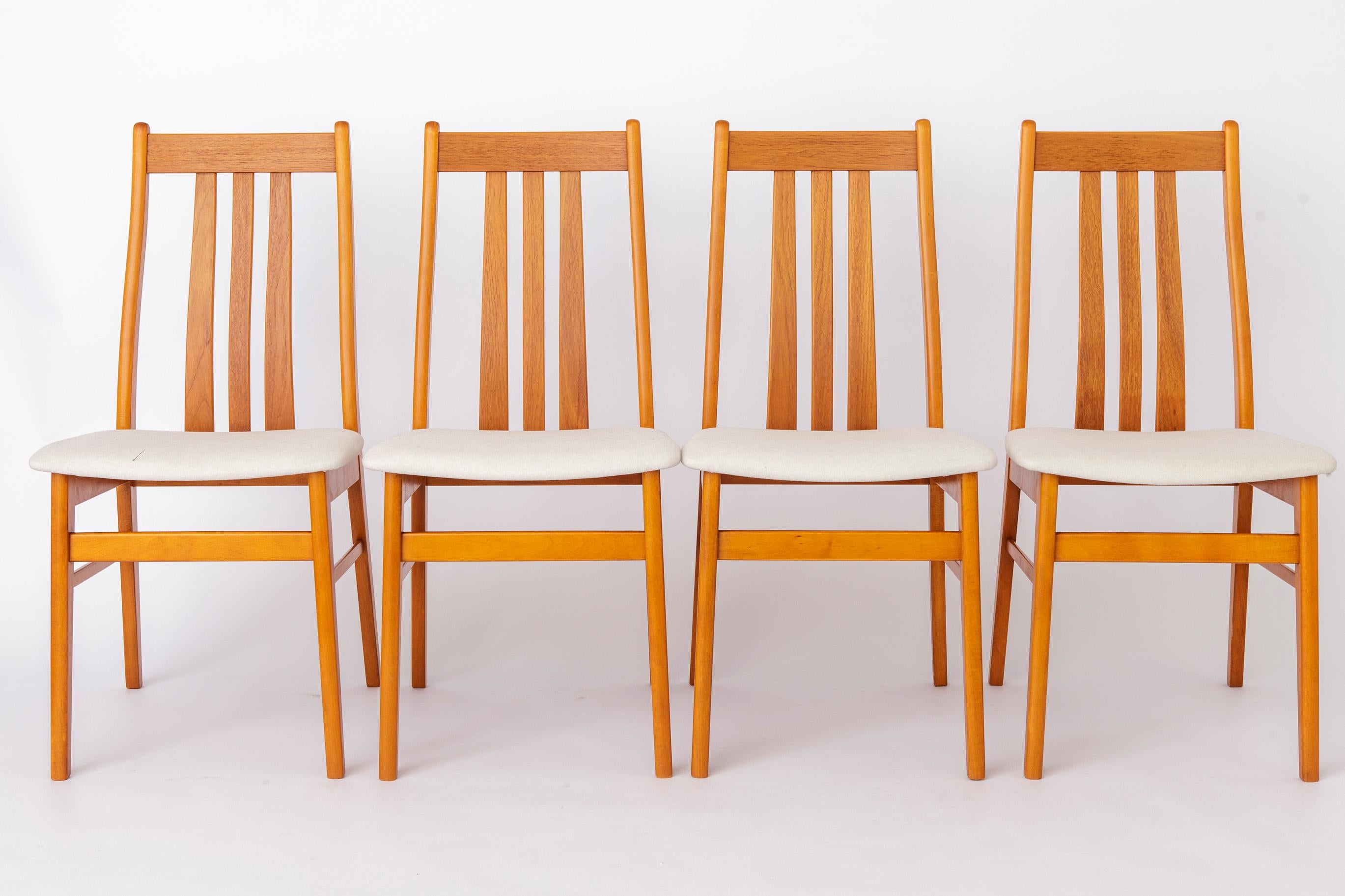 Set of 6 Farstrup Teak Dining Chairs, Danish Mid Century Chairs