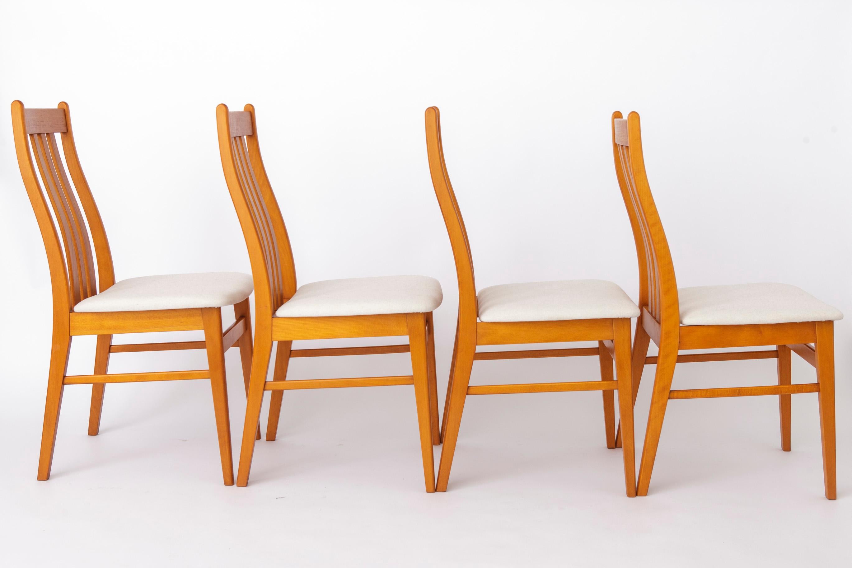 Set of 6 Farstrup Teak Dining Chairs, Danish Mid Century Chairs