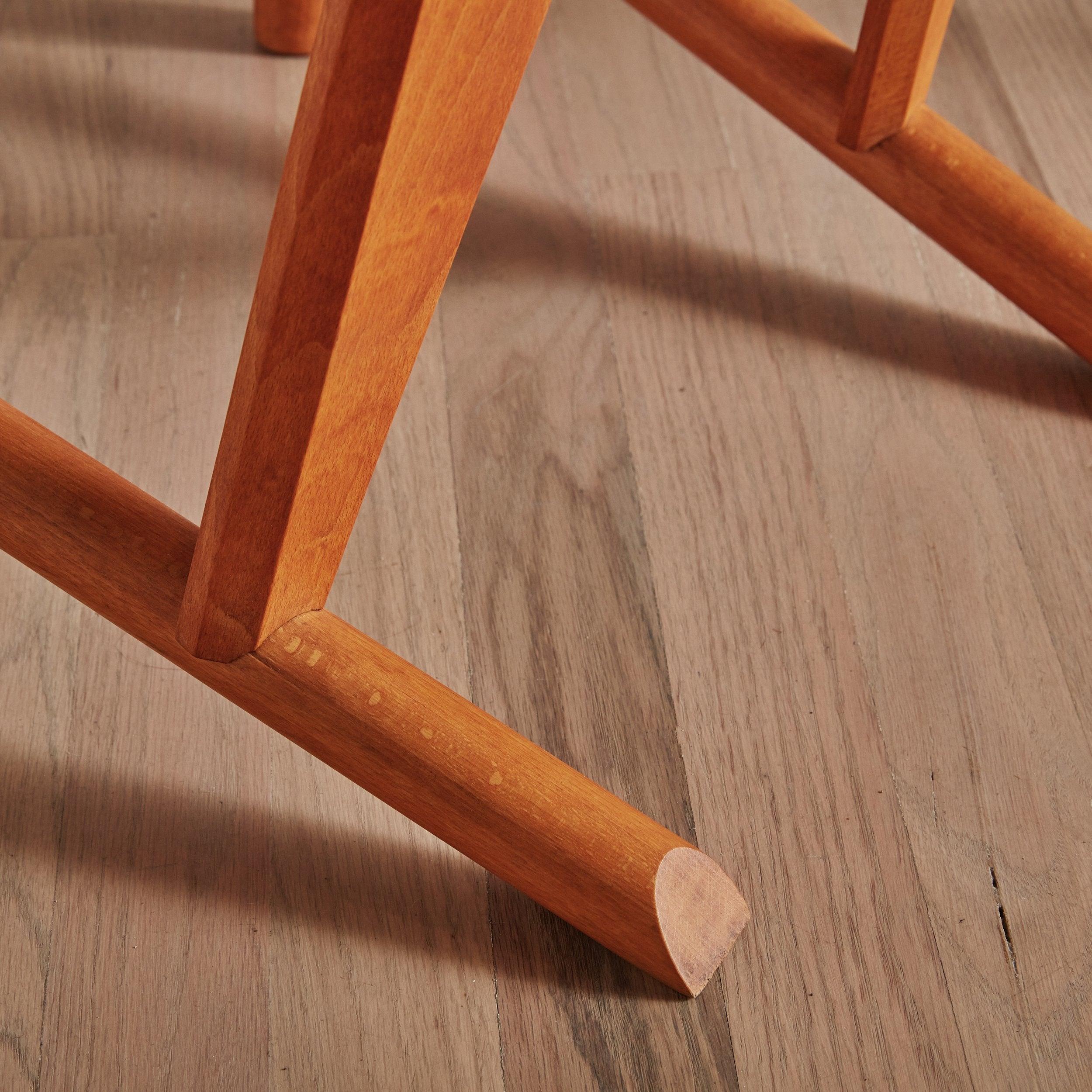 Set of 6 'FCH1A' Beech Wood Dining Chairs by Søren Nissen & Ebbe Gehl for Seltz 5