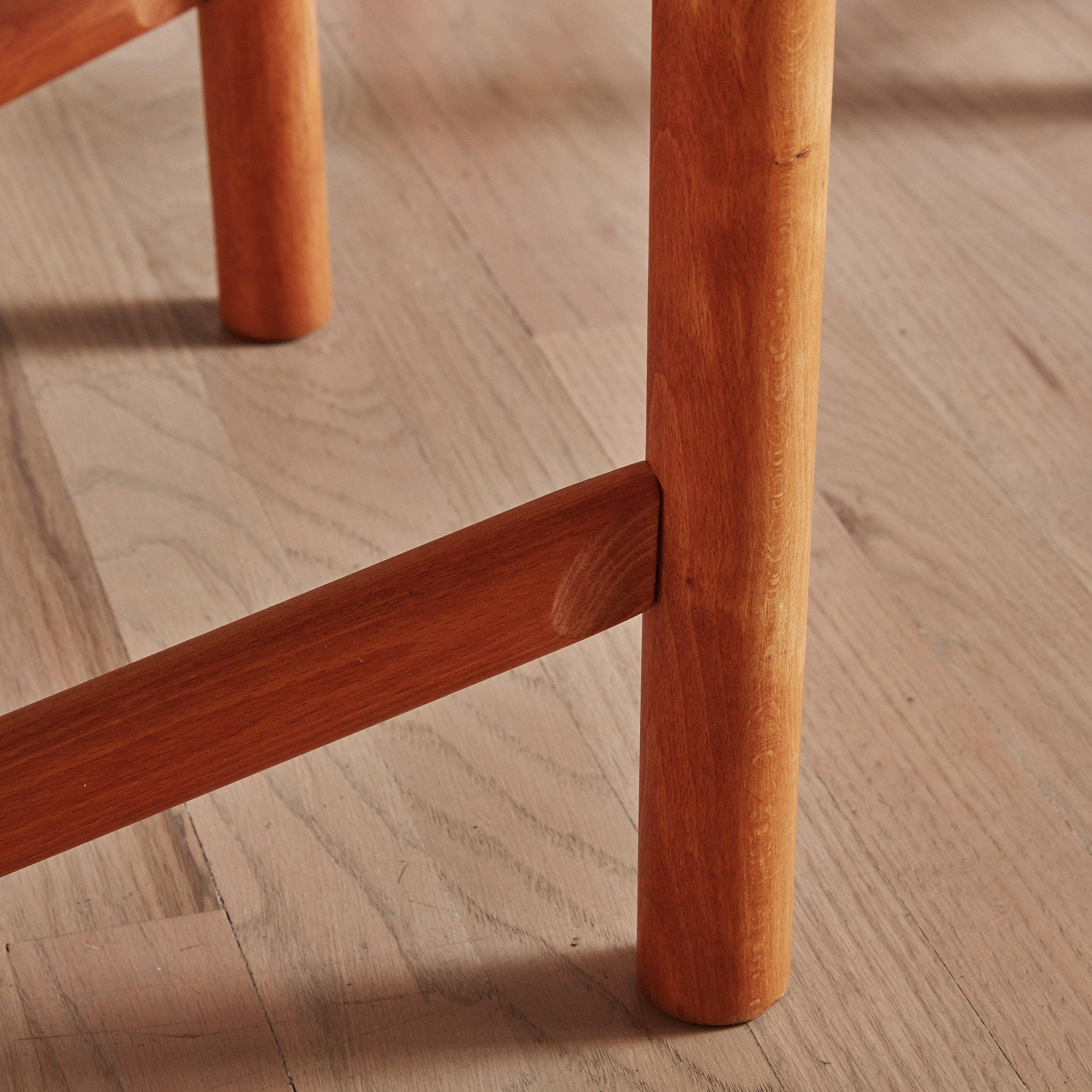 Set of 6 'FCH1A' Beech Wood Dining Chairs by Søren Nissen & Ebbe Gehl for Seltz 2