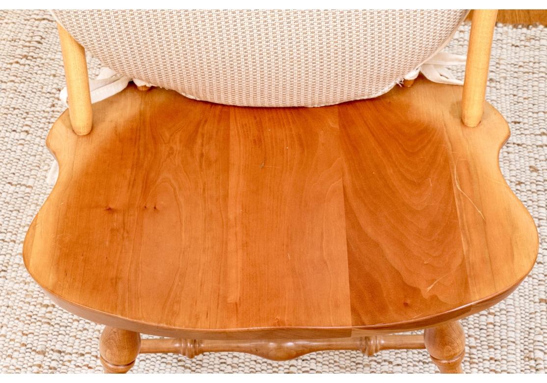 Juego De 6 Sillas Windsor Laterales Finamente Elaboradas Por Tom Seely Furniture en venta 3