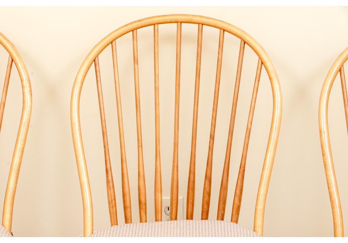 Juego De 6 Sillas Windsor Laterales Finamente Elaboradas Por Tom Seely Furniture en venta 6