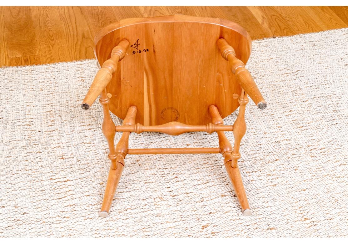 Juego De 6 Sillas Windsor Laterales Finamente Elaboradas Por Tom Seely Furniture en venta 8