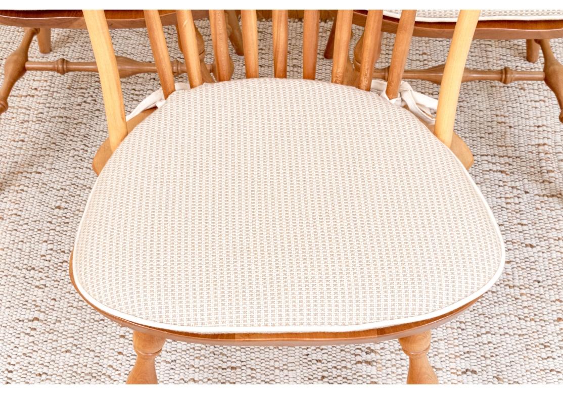 Juego De 6 Sillas Windsor Laterales Finamente Elaboradas Por Tom Seely Furniture en venta 2