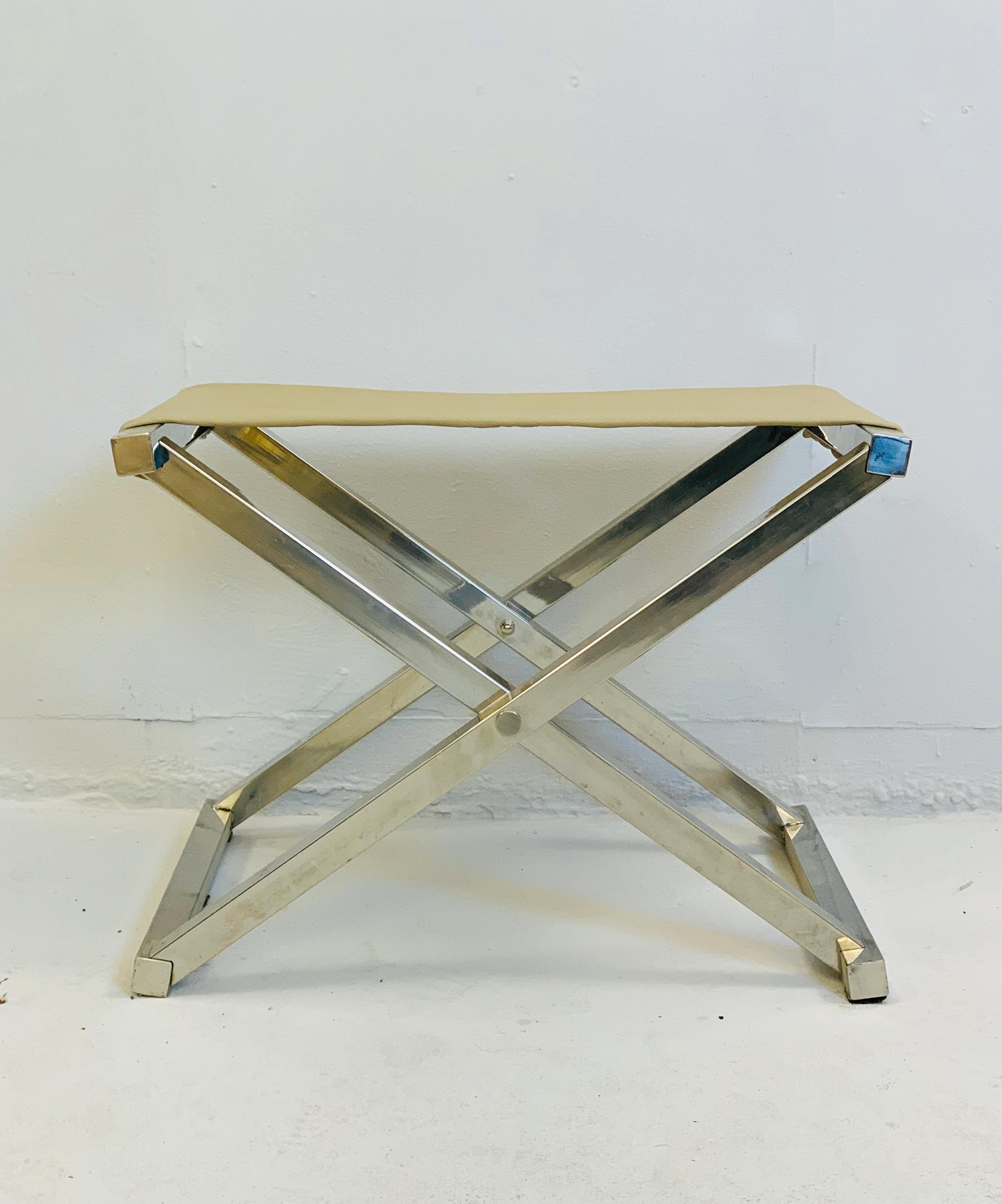 Set of 6 Folding Stools, 1970s In Good Condition In Brussels, BE