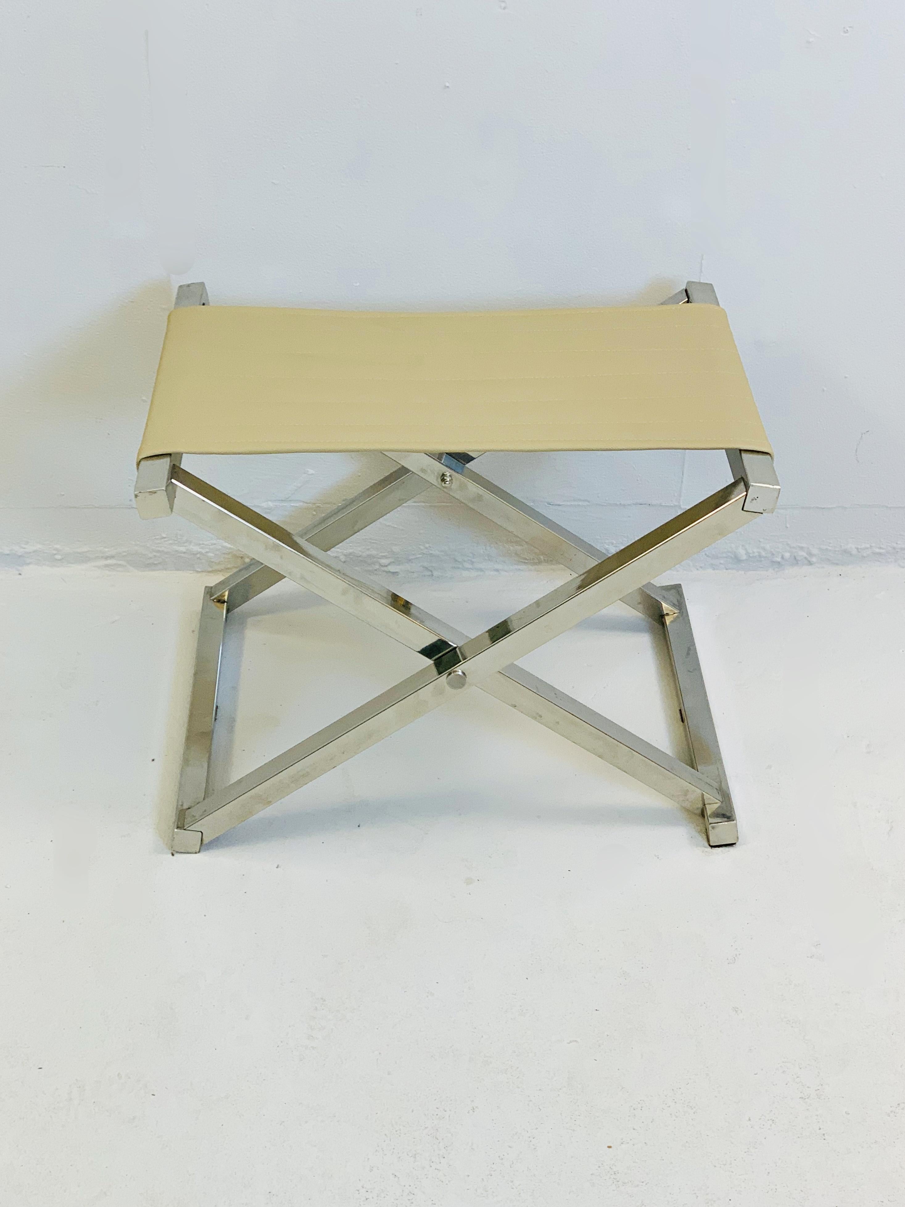 Late 20th Century Set of 6 Folding Stools, 1970s