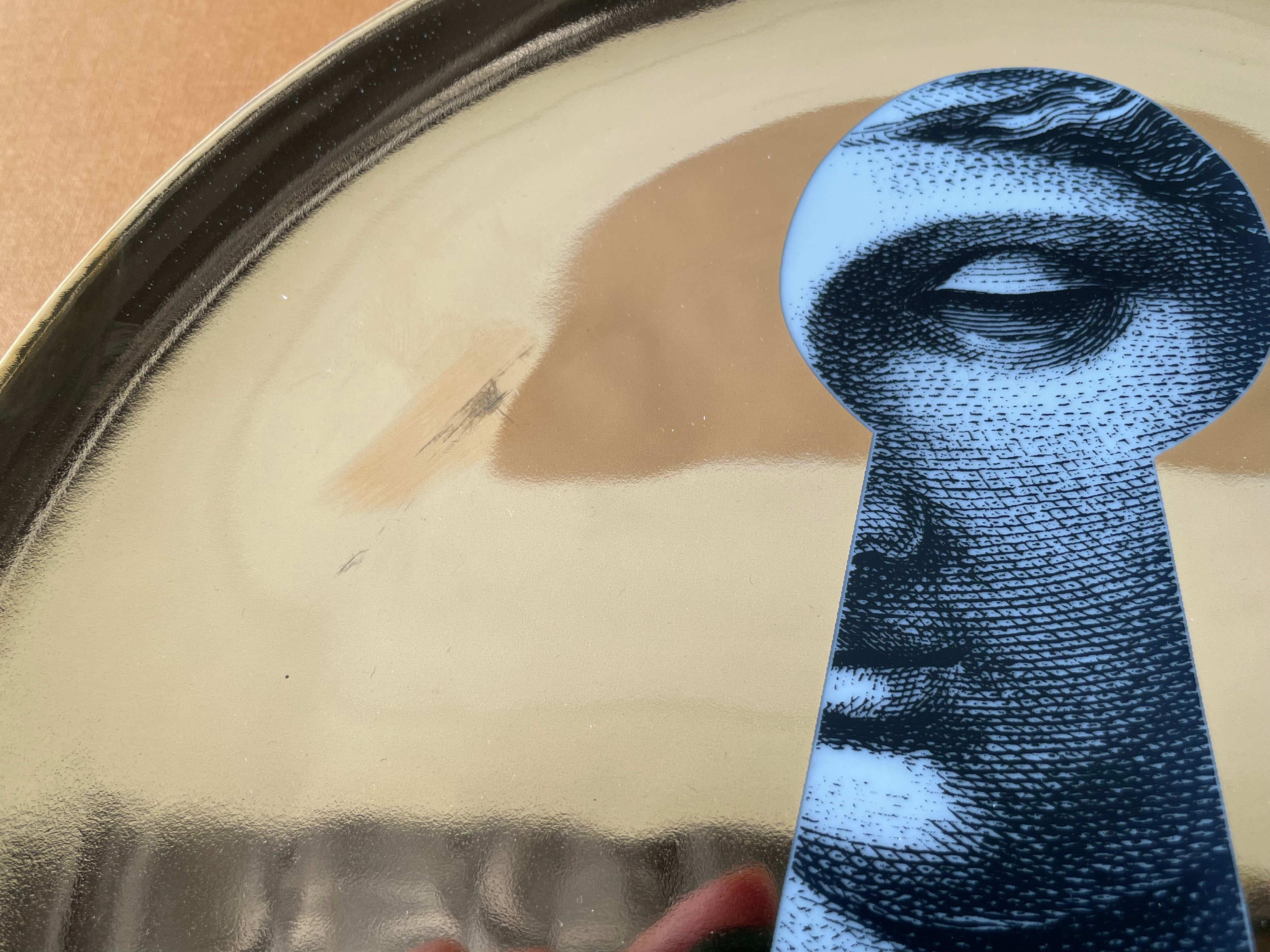 FORNASETTI Set of 6 Fornasetti Mural Plates by Louis Vuitton For Sale 4