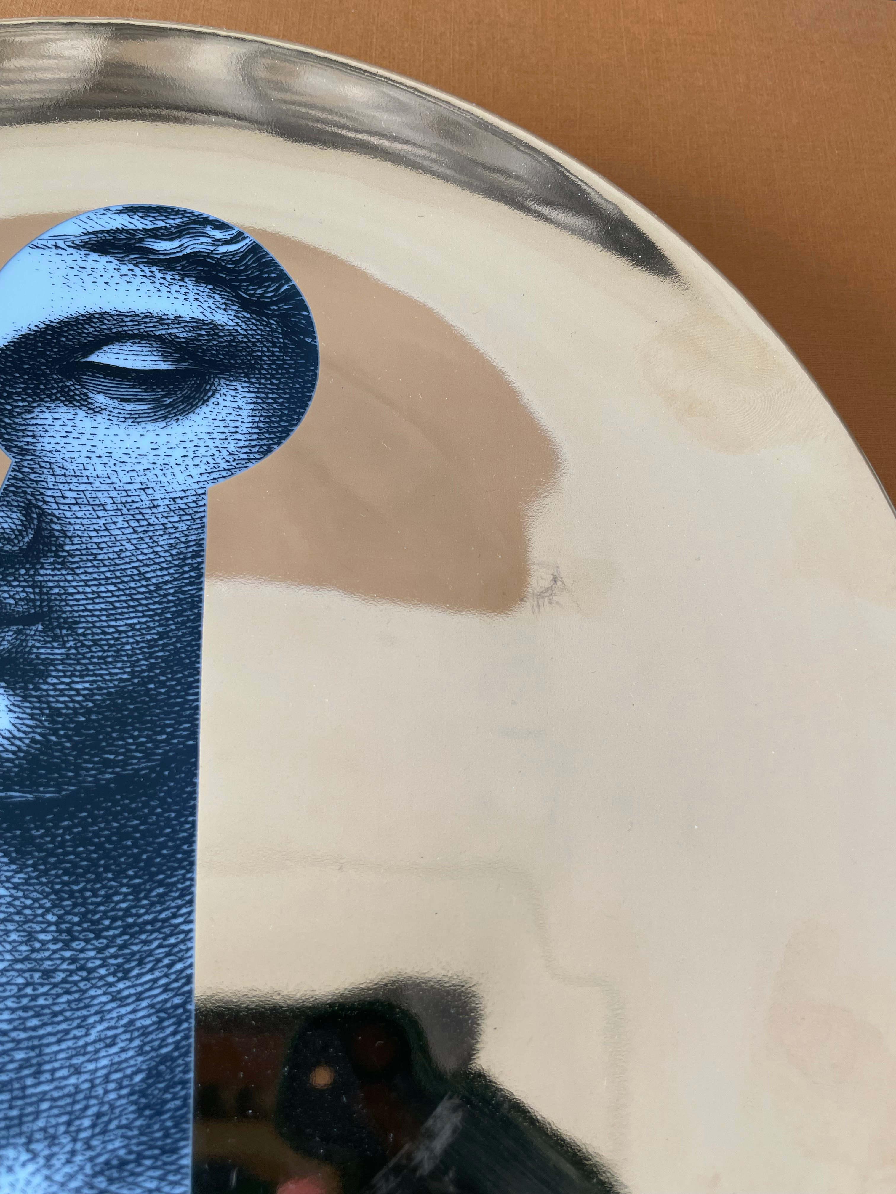 FORNASETTI Set of 6 Fornasetti Mural Plates by Louis Vuitton For Sale 6
