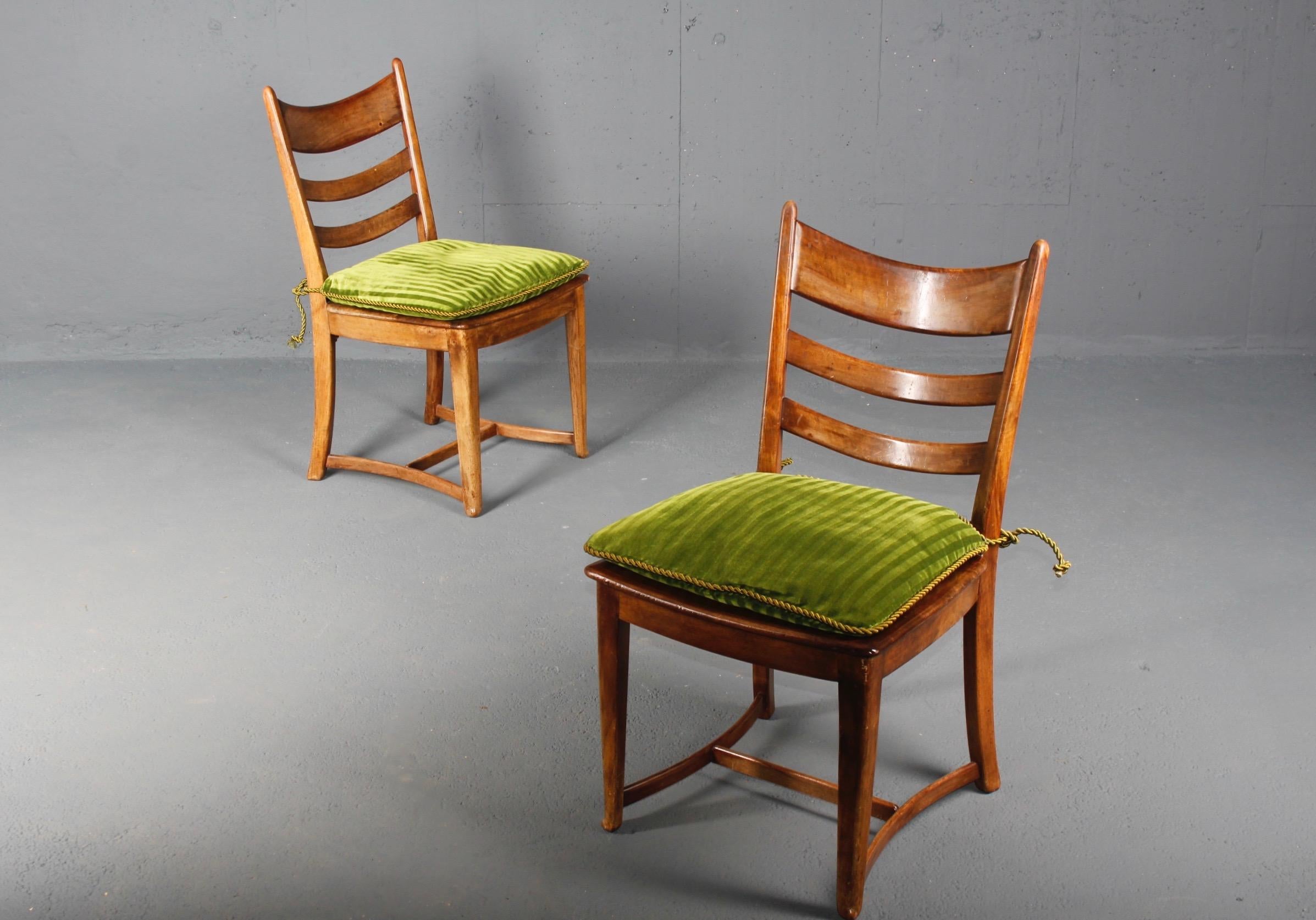 Set of 6 Franz Xaver Sproll chairs.