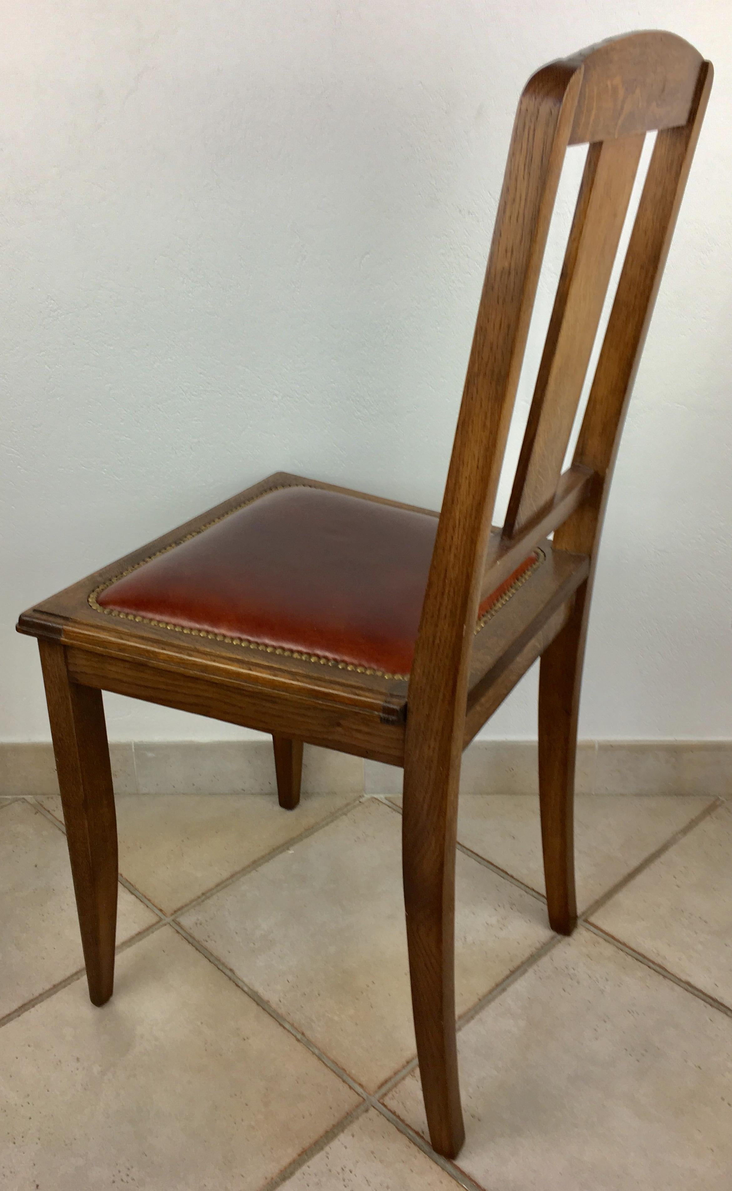 art deco dining chair