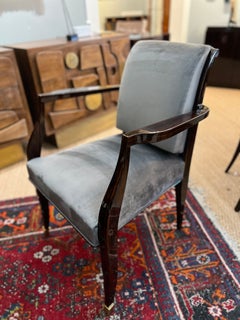 Ensemble de 6 chaises de salle à manger Art déco français