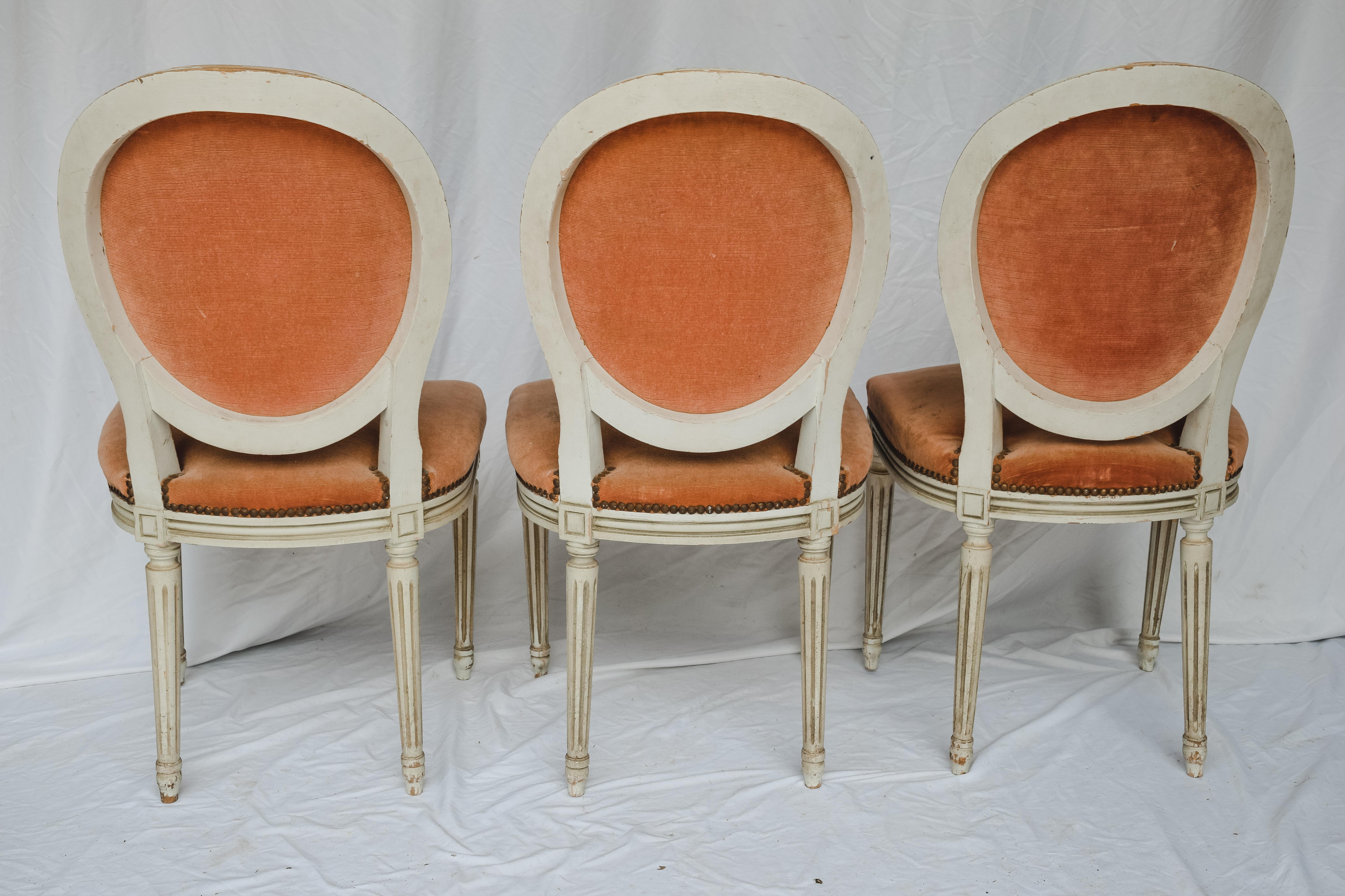 Set of 6 French Chairs For Sale 5