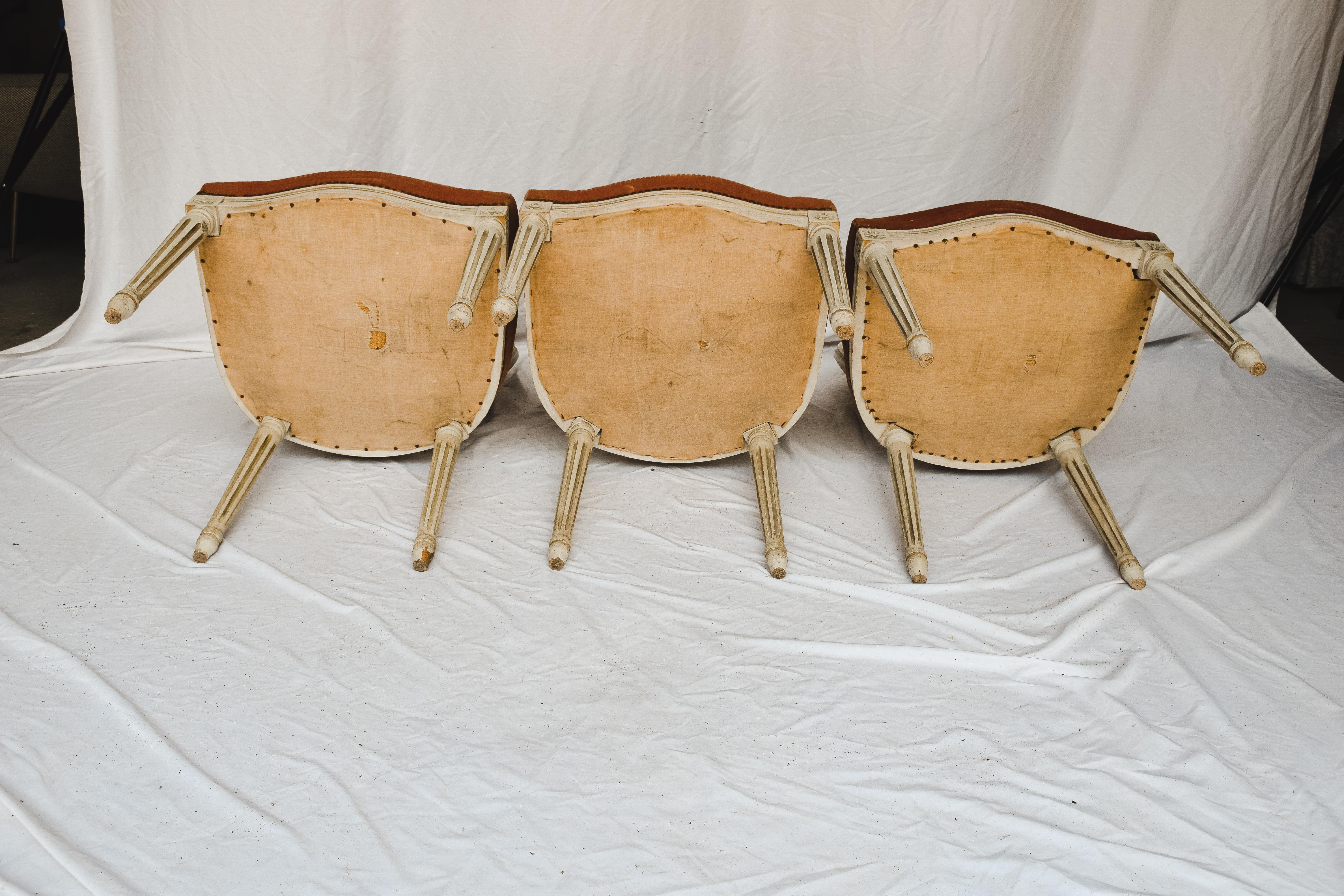 Set of 6 French Chairs For Sale 7