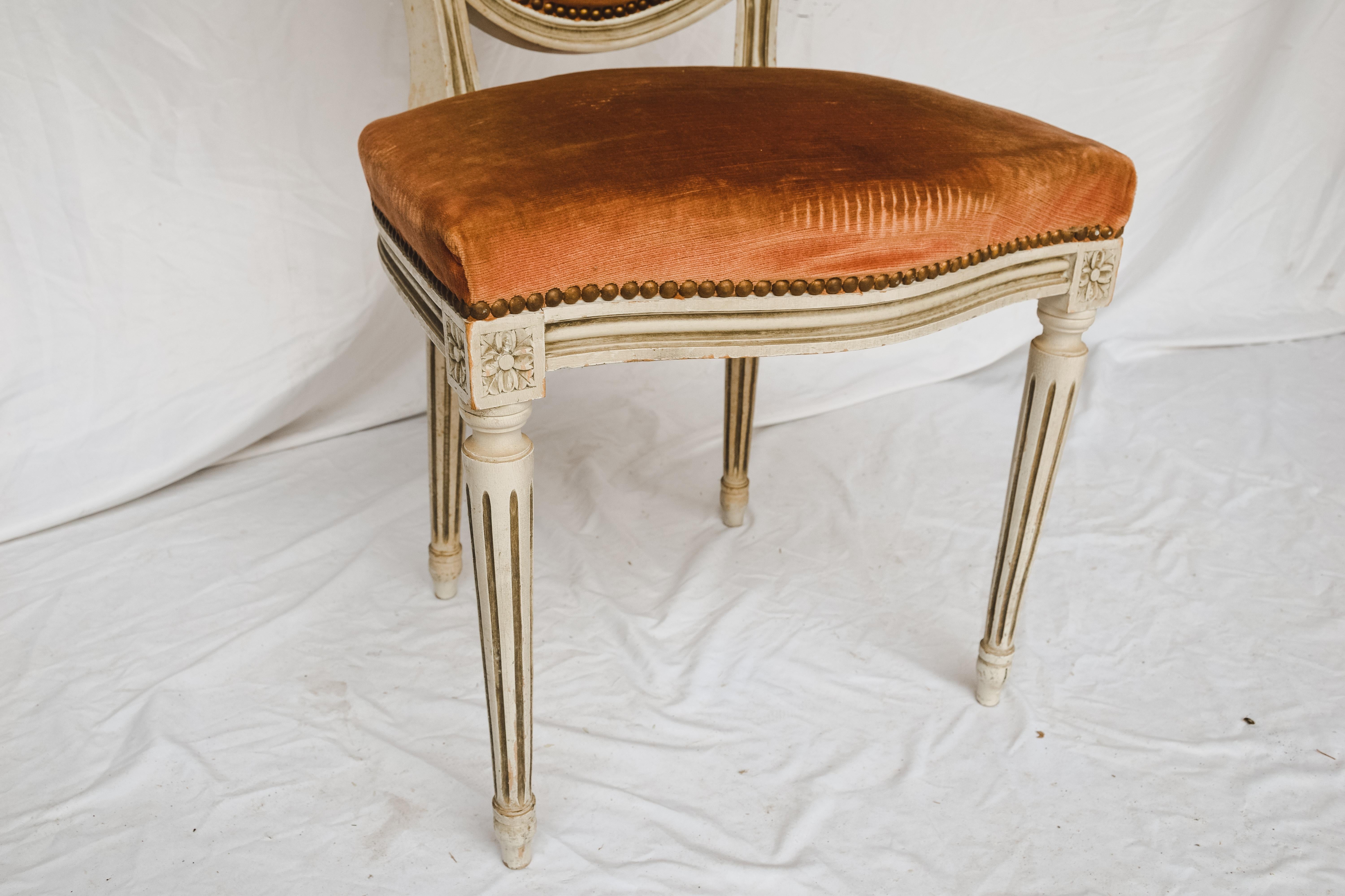 Set of 6 French Chairs For Sale 2