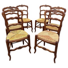 Set of 6 French Chairs