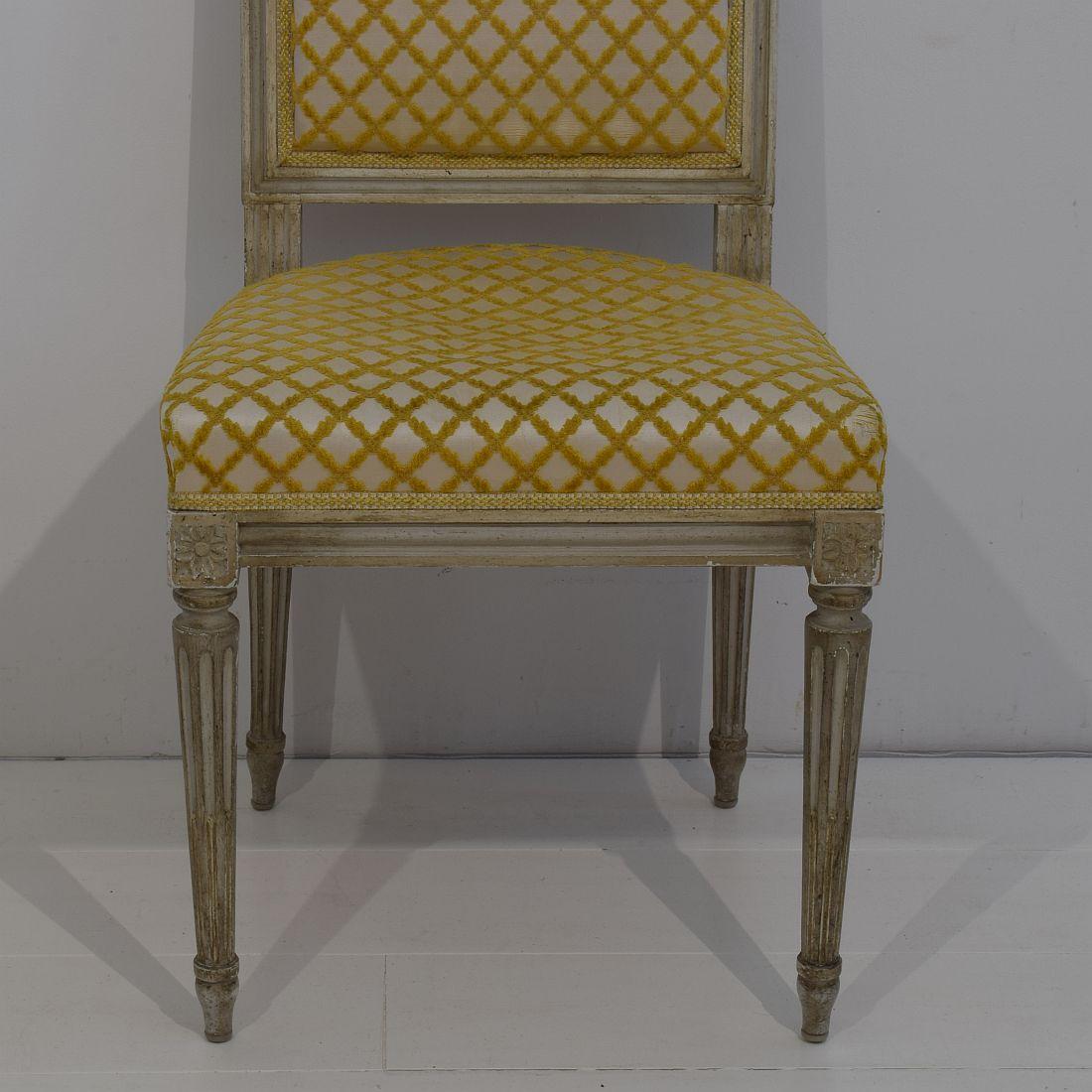 Set of 6 French Early 20th Century Louis XVI Style Dining Chairs 5