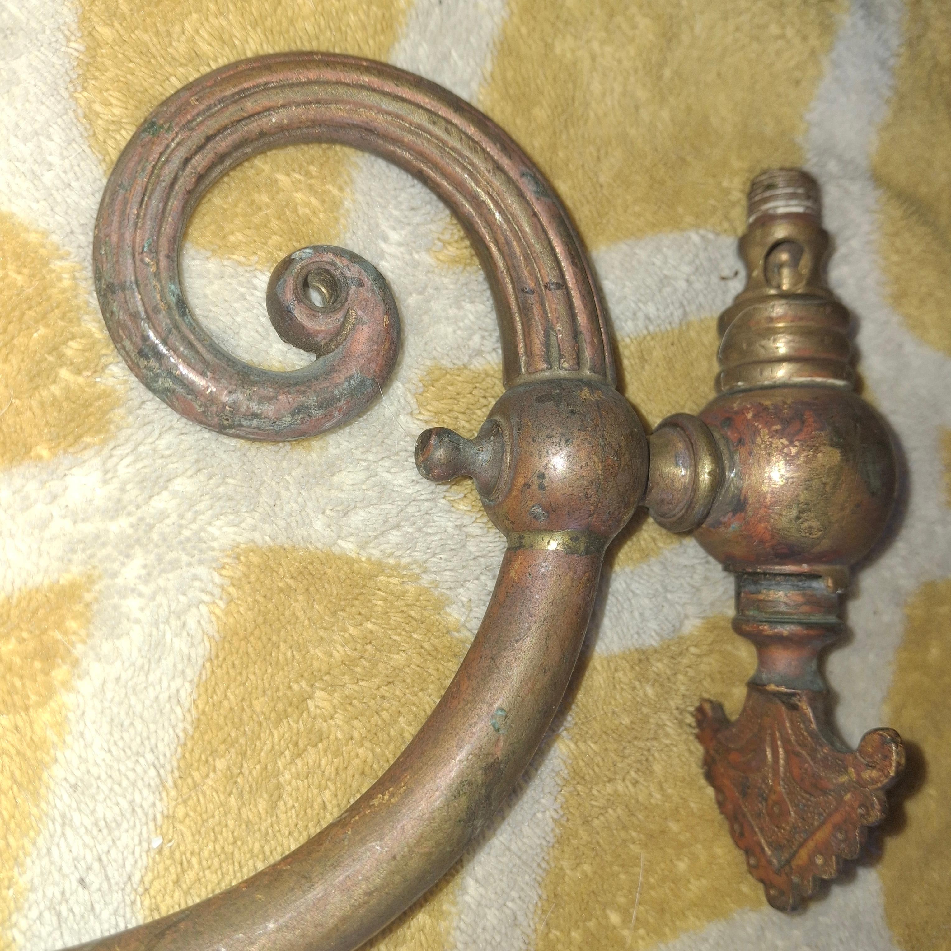 SET of 6 French Neoclassical Bronze 