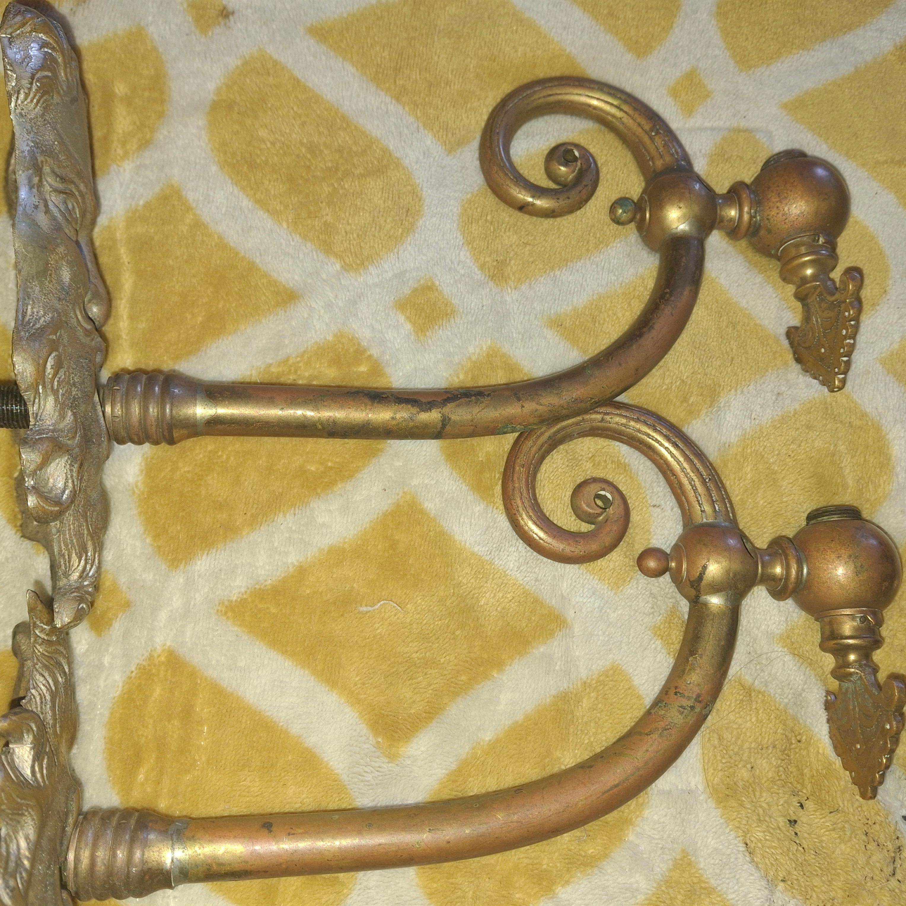 SET of 6 French Neoclassical Bronze 