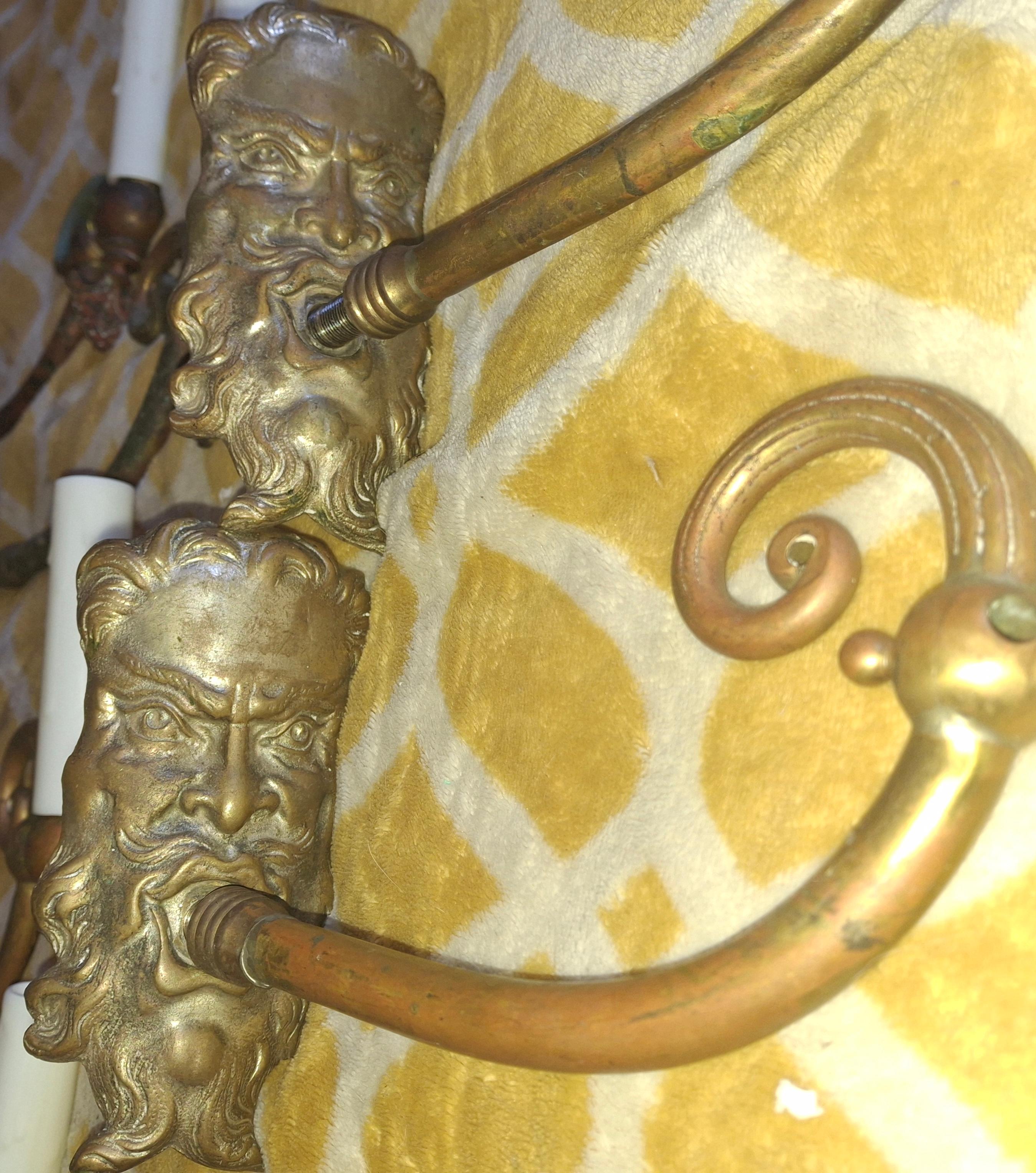 SET of 6 French Neoclassical Bronze 