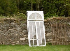 3 French Orangerie Castle Double Window Doors, 19th Century