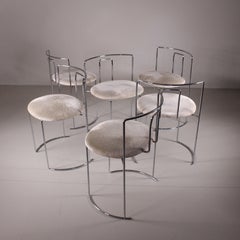 Set of 6 Gaja chairs, Kazuhide Takahama, Cassina, 1974
