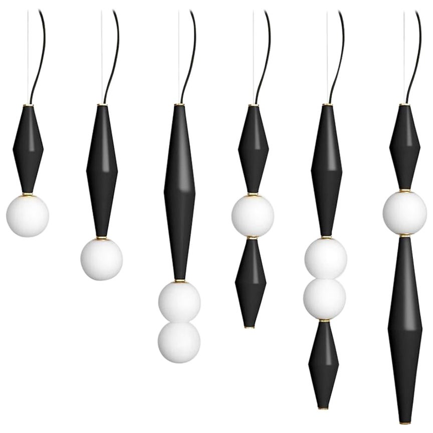 Set di 6 lampade Gamma di Mason Editions