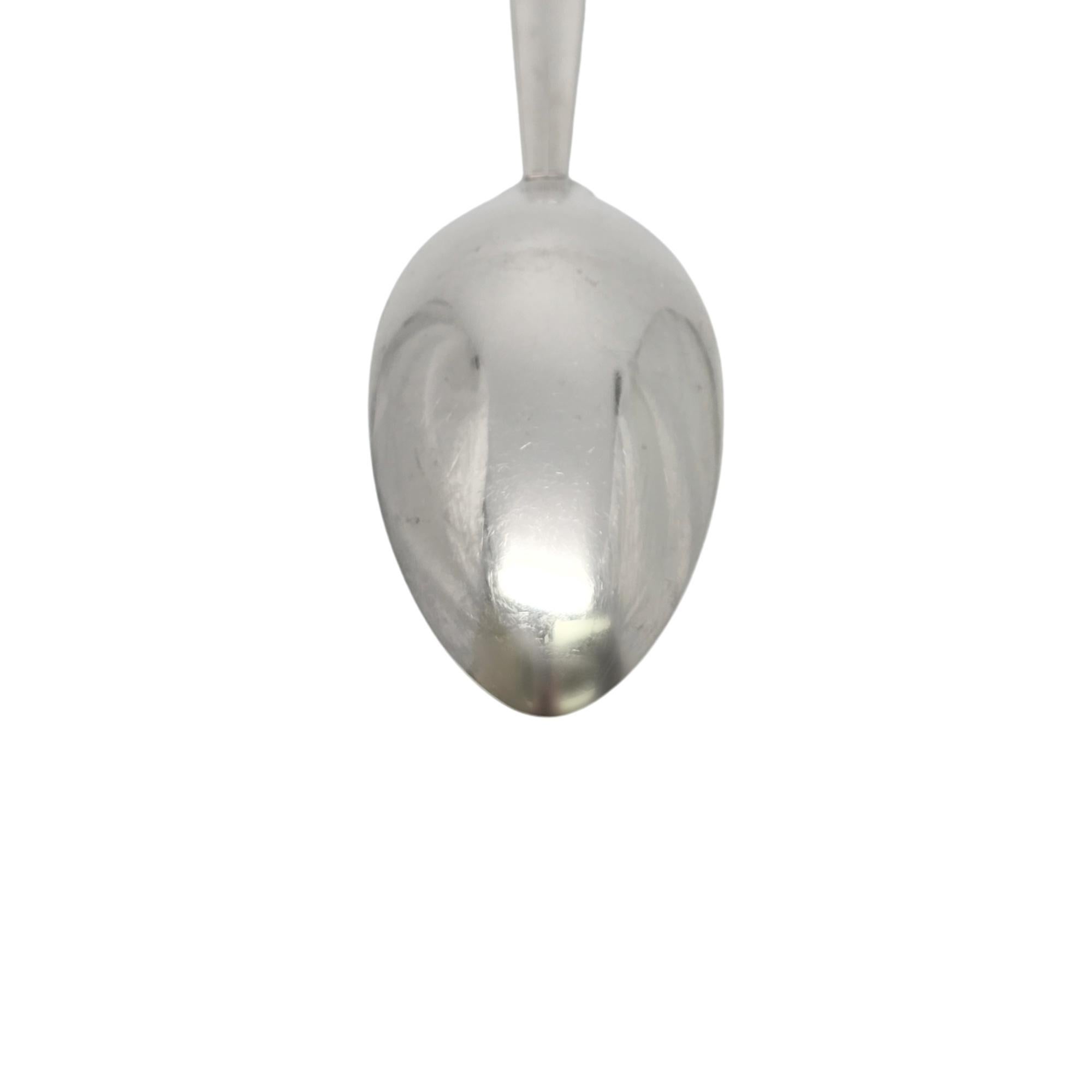 Set di 6 cucchiai da dessert/da minestra ovali in argento sterling Georg Jensen Acanthus #19718 in vendita 3