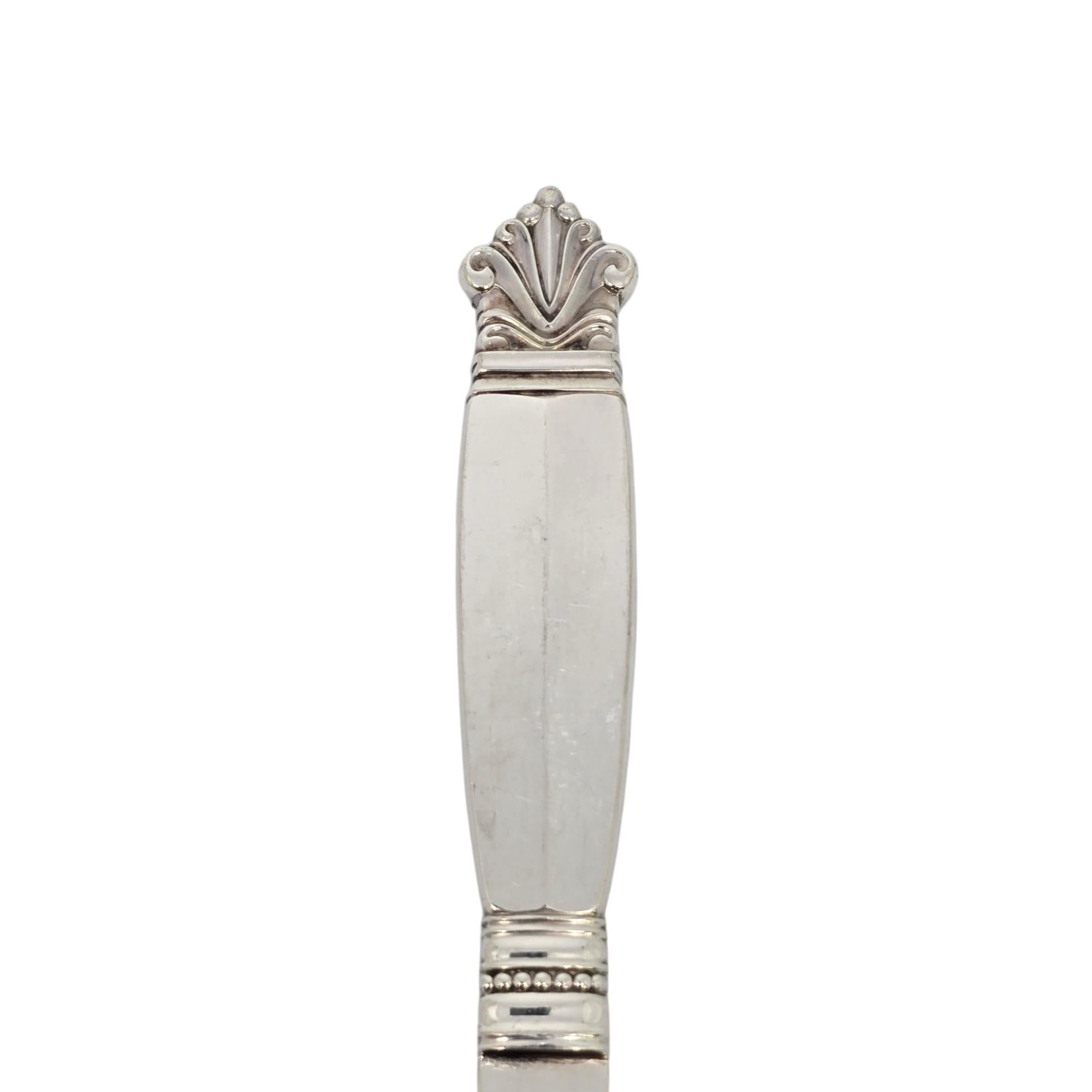 Set di 6 spargiburro in argento sterling Georg Jensen Denmark Acanthus 6