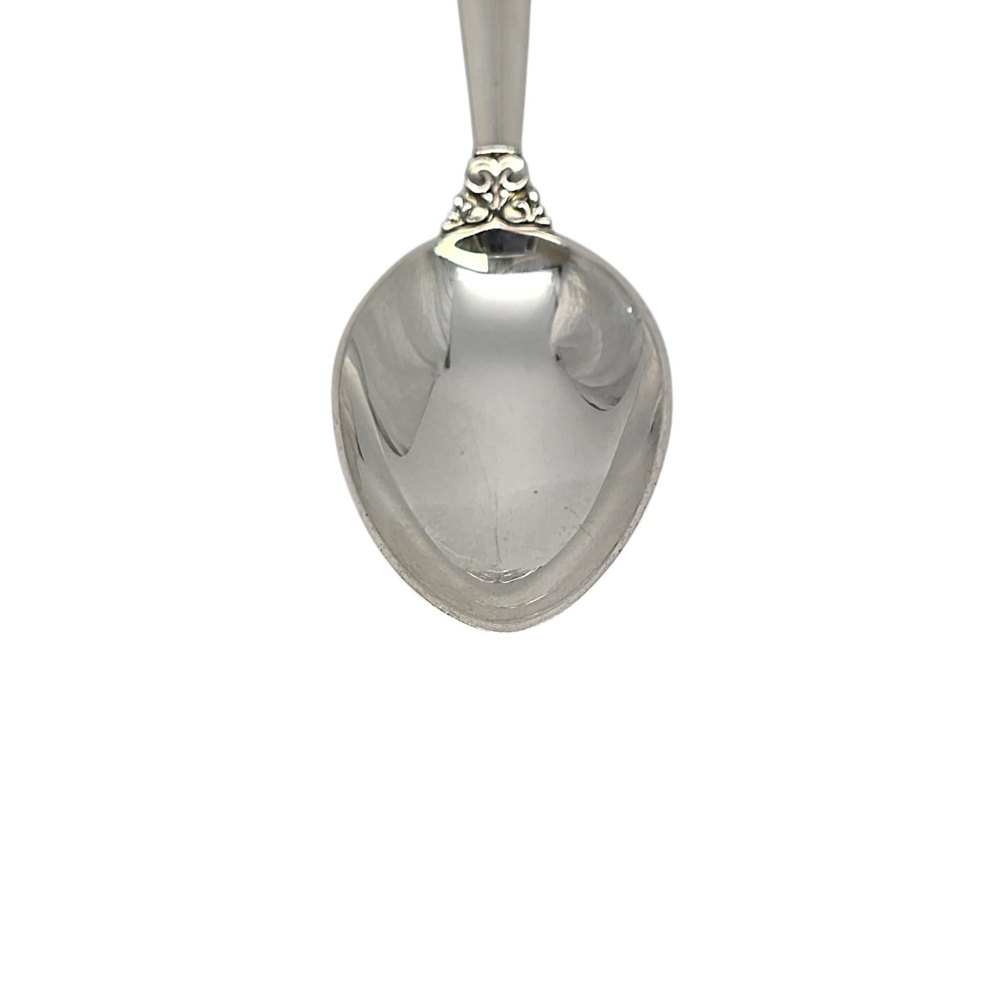 Set di 6 cucchiaini in argento sterling Georg Jensen Denmark Acanthus 5 3/4