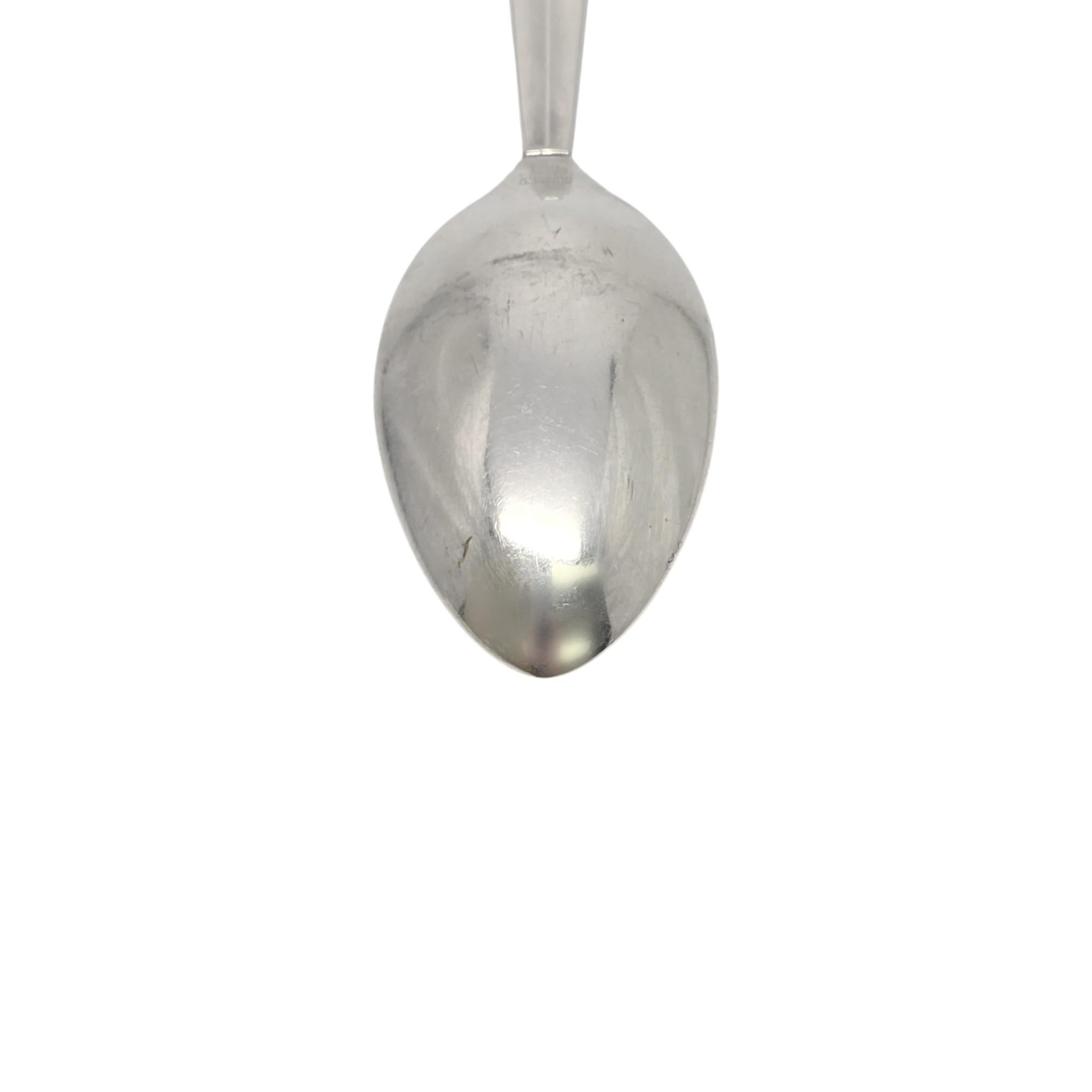 Set di 6 cucchiaini in argento sterling Georg Jensen Denmark Acanthus 5 3/4