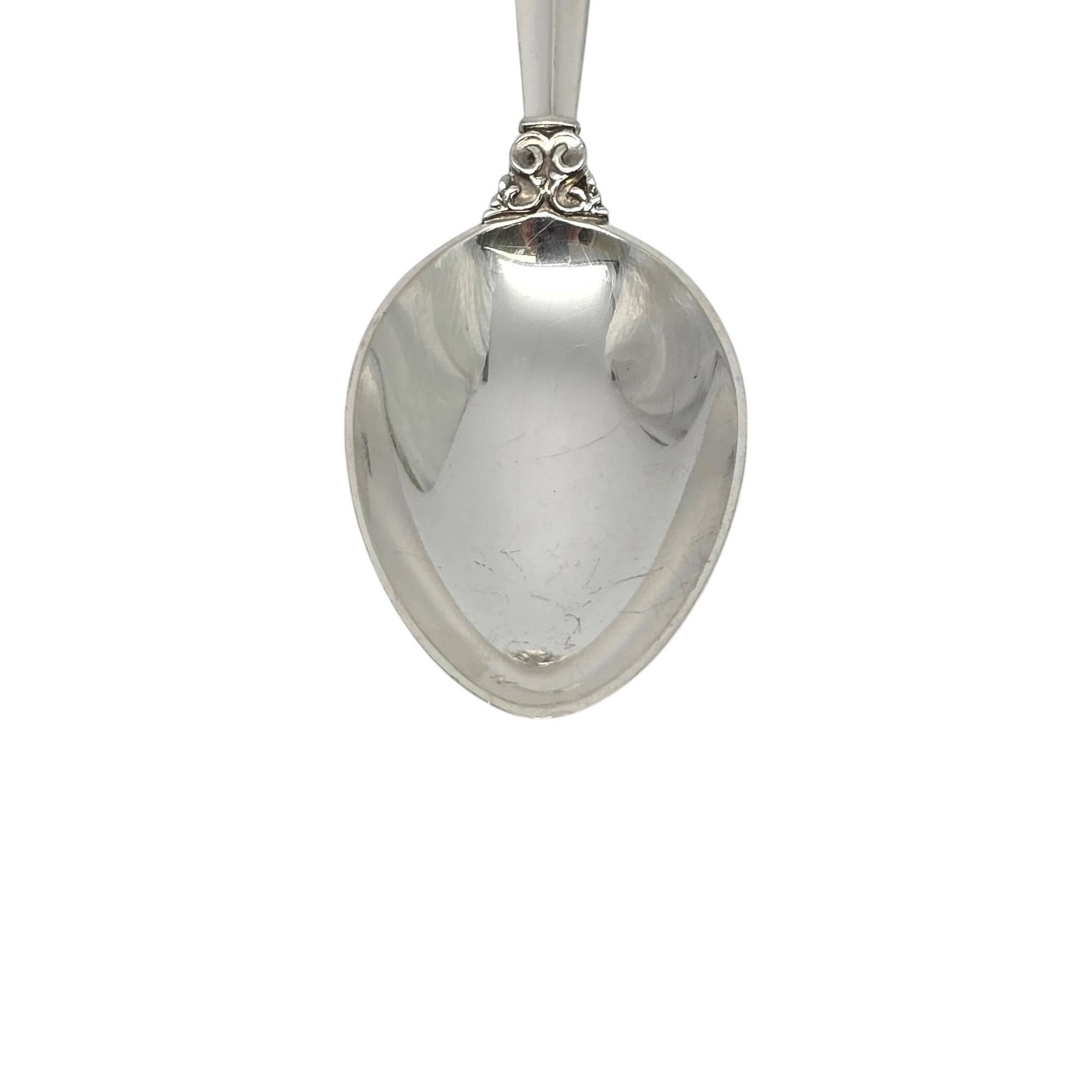 Set di 6 cucchiaini in argento sterling Georg Jensen Denmark Acanthus 5 3/4