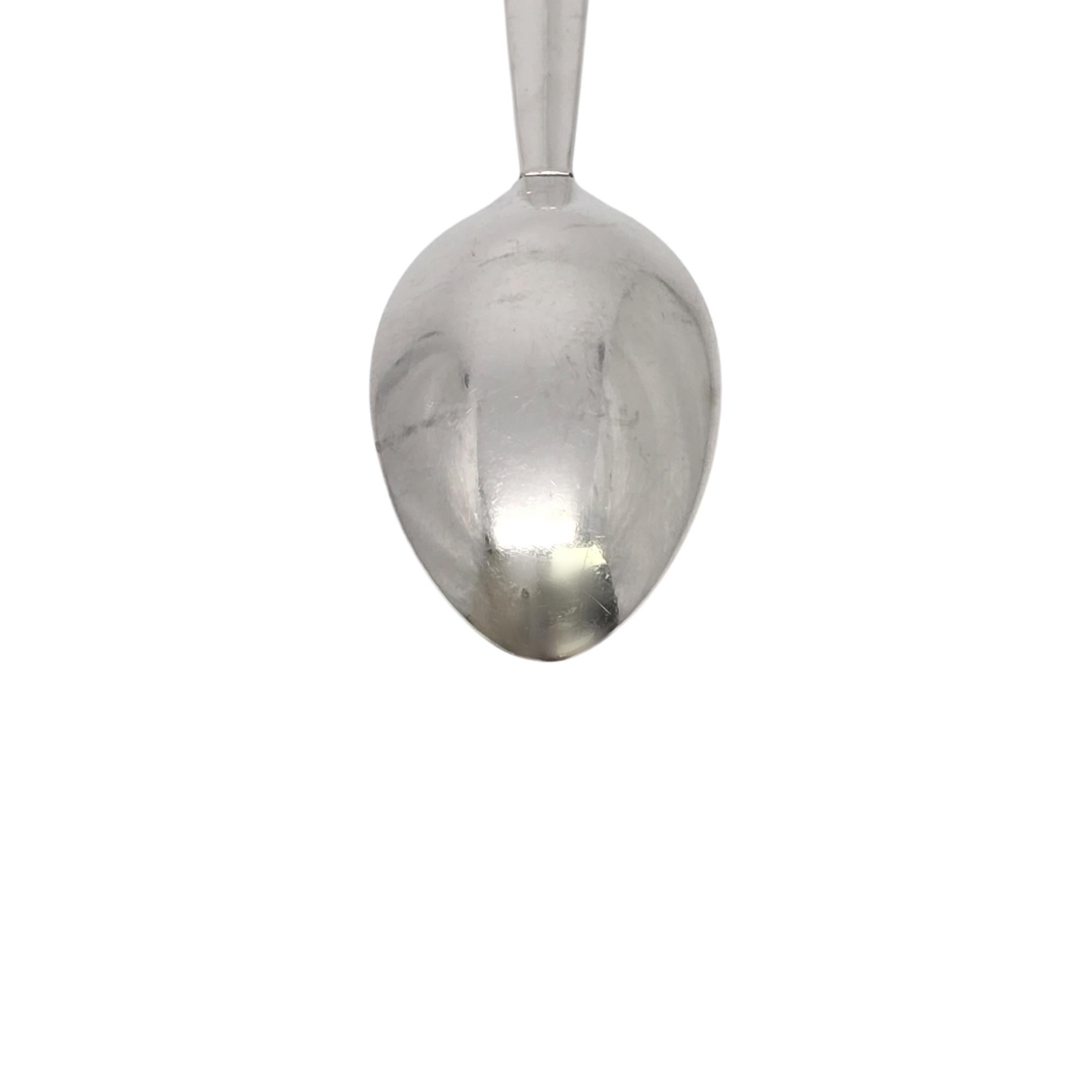 Set di 6 cucchiaini in argento sterling Georg Jensen Denmark Acanthus 5 3/4